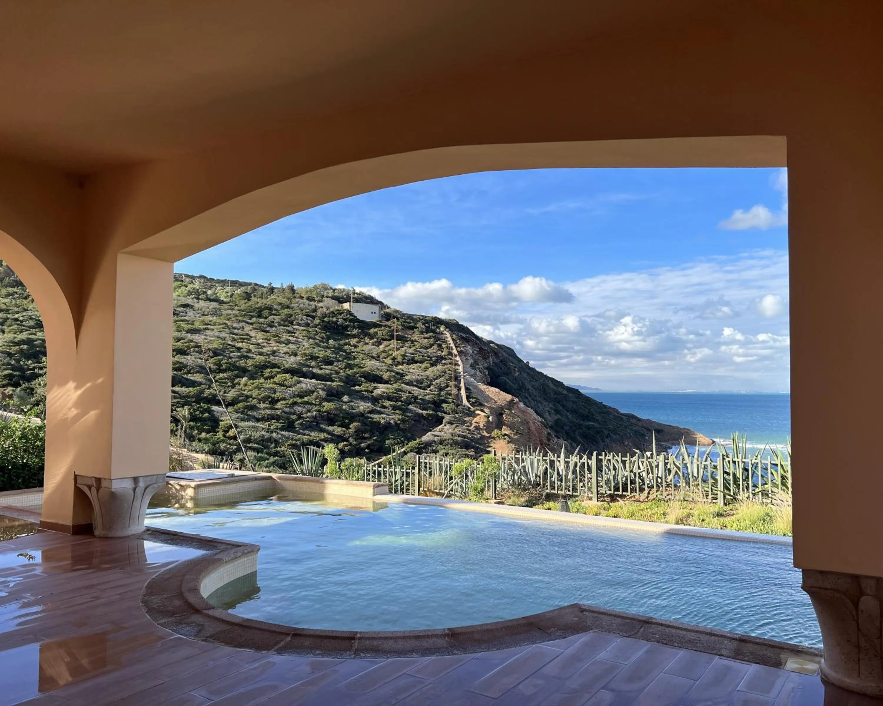 Natural landscape in Royal Tulip Korbous Bay Thalasso & Springs