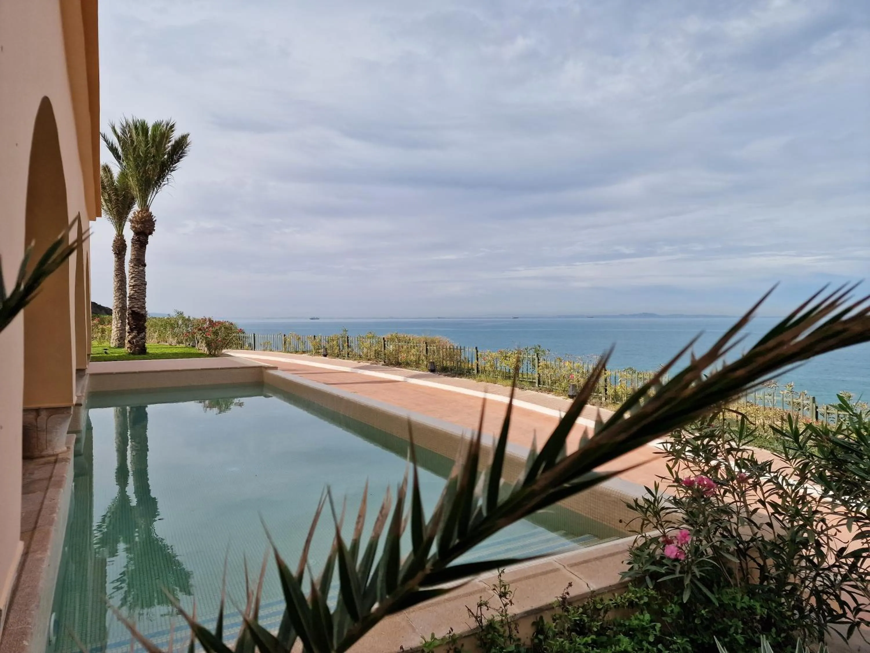 Swimming pool in Royal Tulip Korbous Bay Thalasso & Springs
