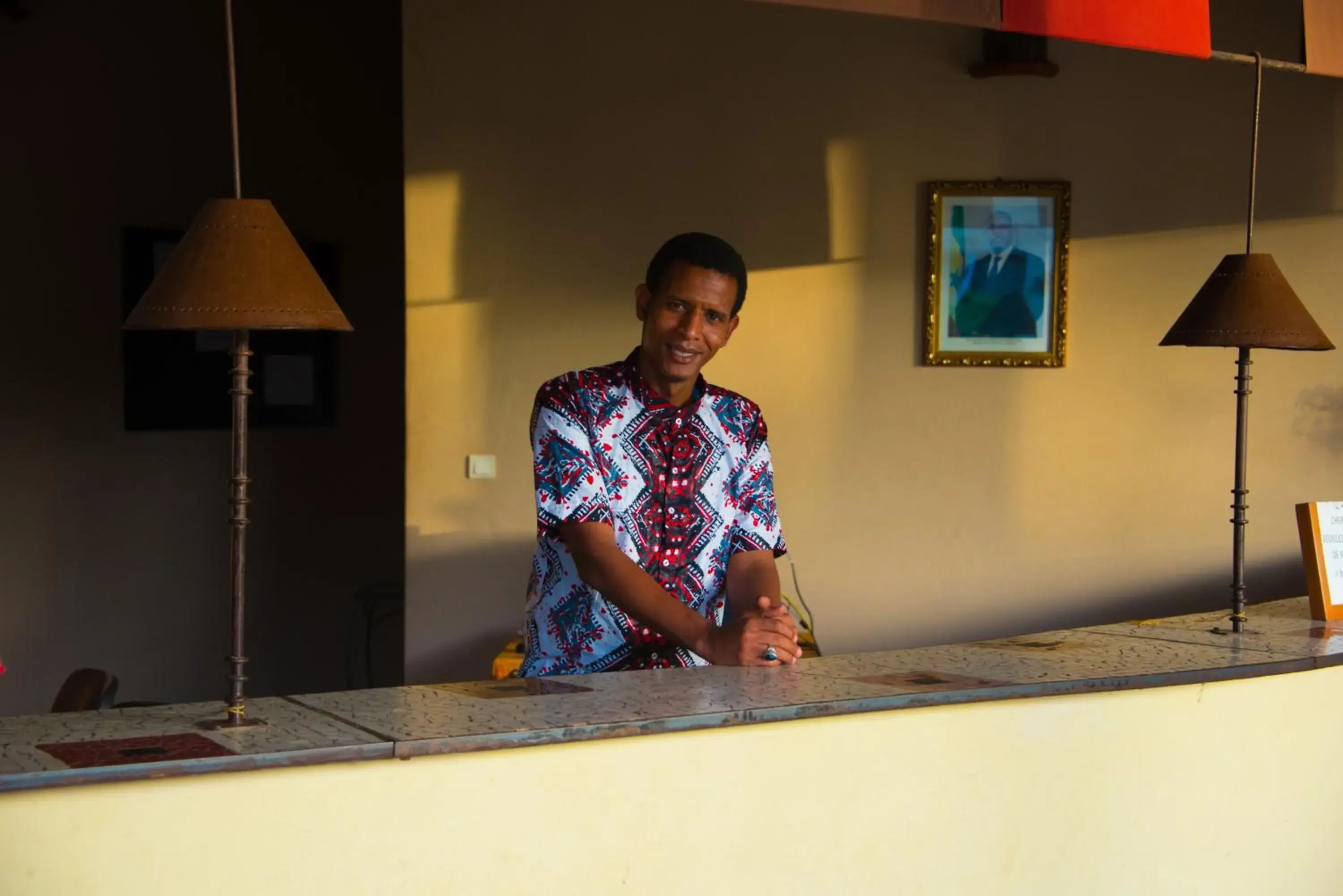 Lobby or reception in Royal Saly Lobby or reception in Royal Saly