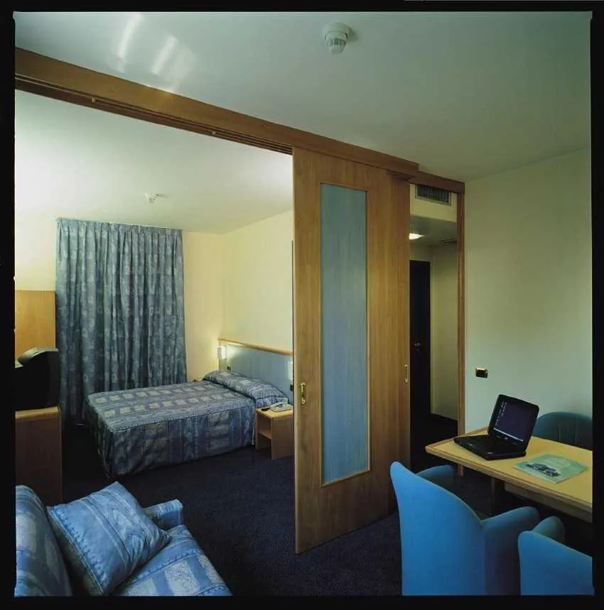 Bed in Hotel & Loisir Le Ruote