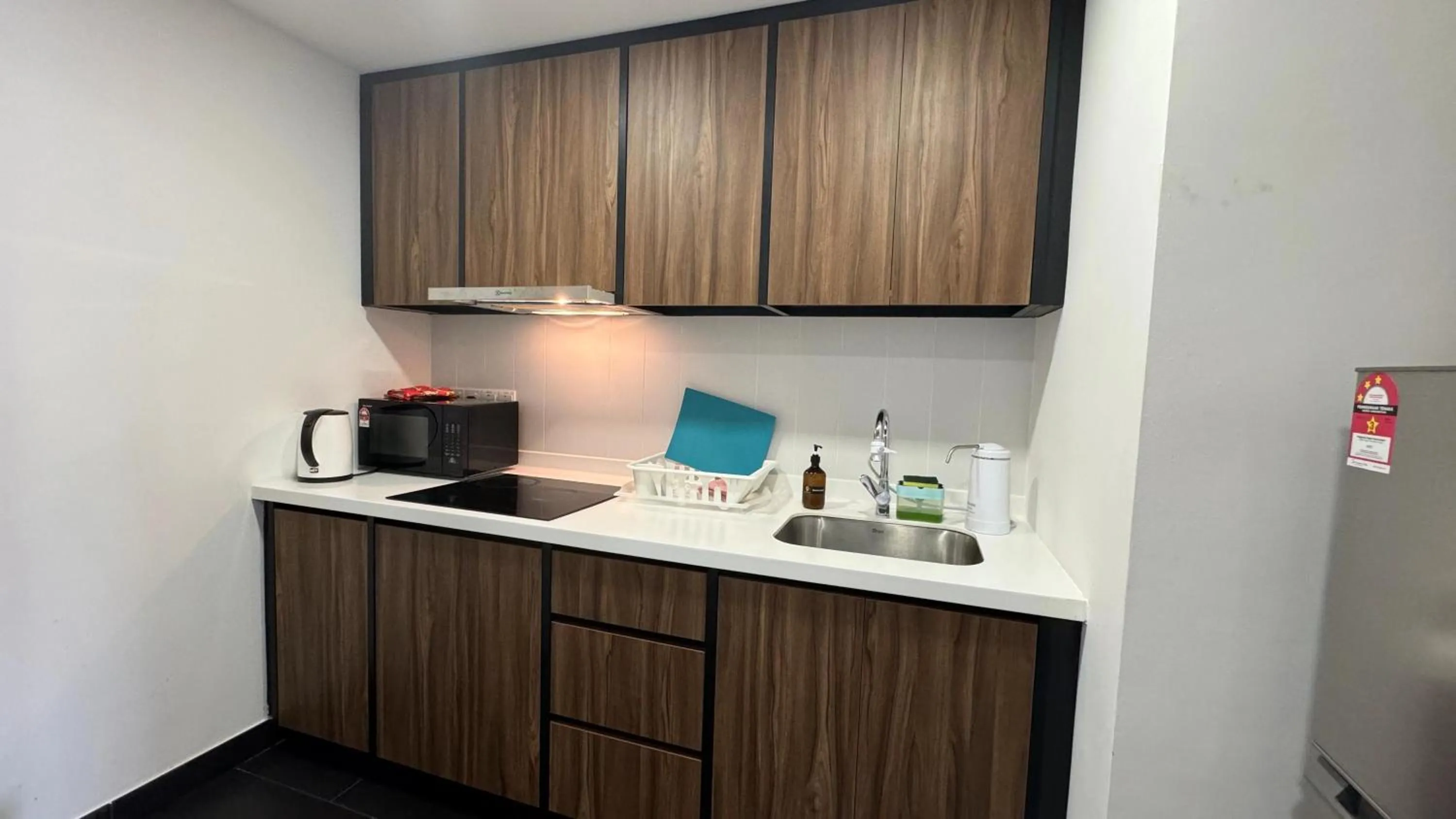 kitchen in UNA Serviced Apartment by manatidur