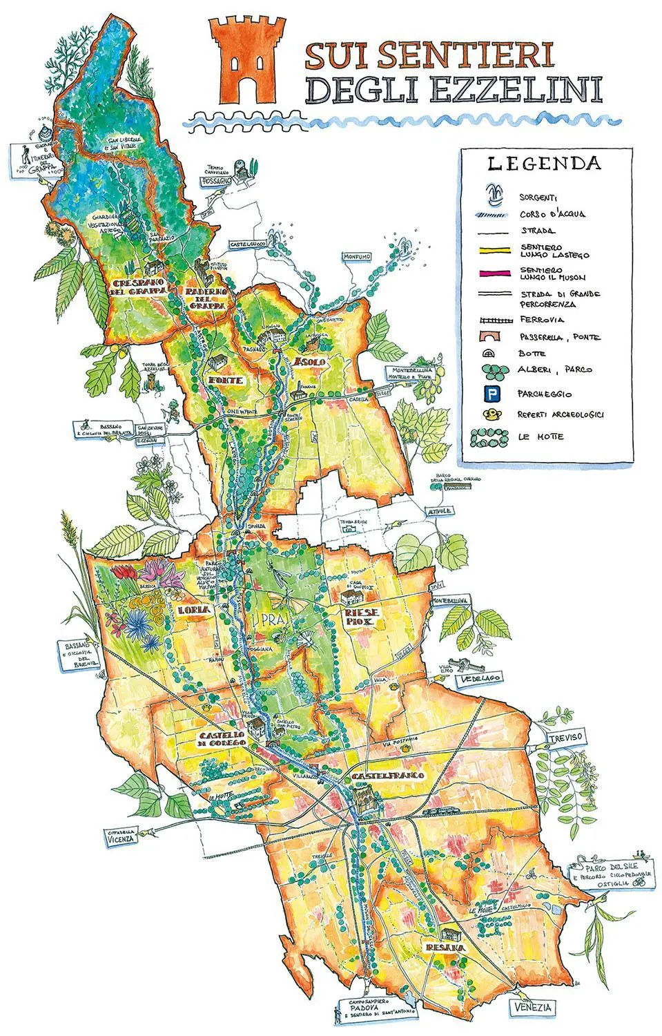 Natural landscape in Hotel Locanda Al Sole