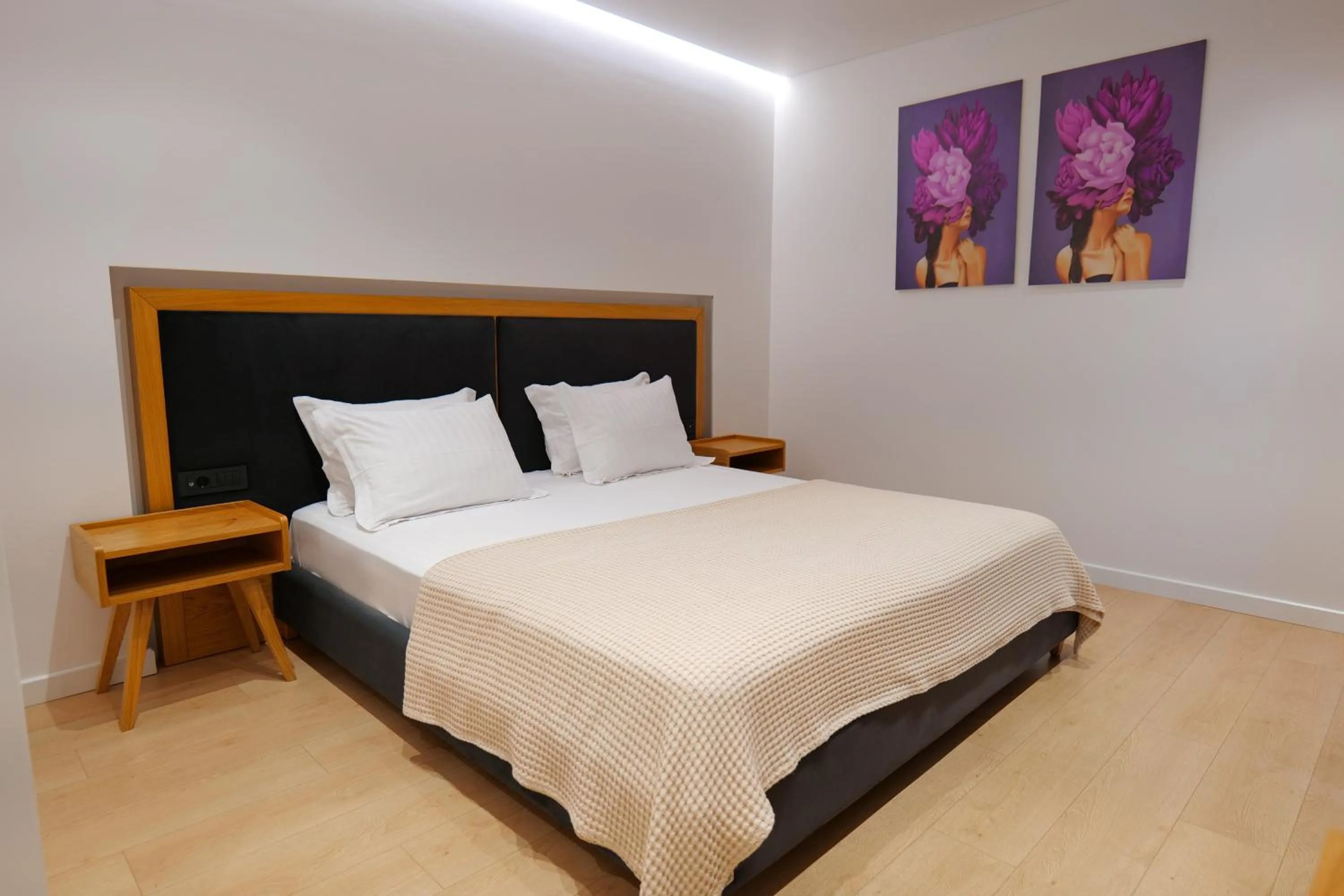 Bedroom, Bed in Hotel Nertili