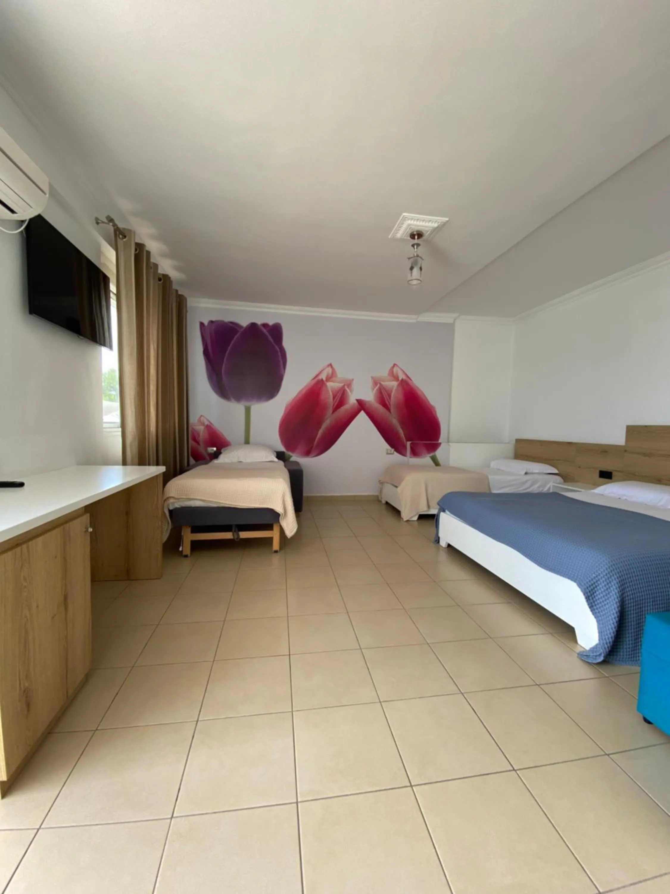 Bed in Hotel Nertili