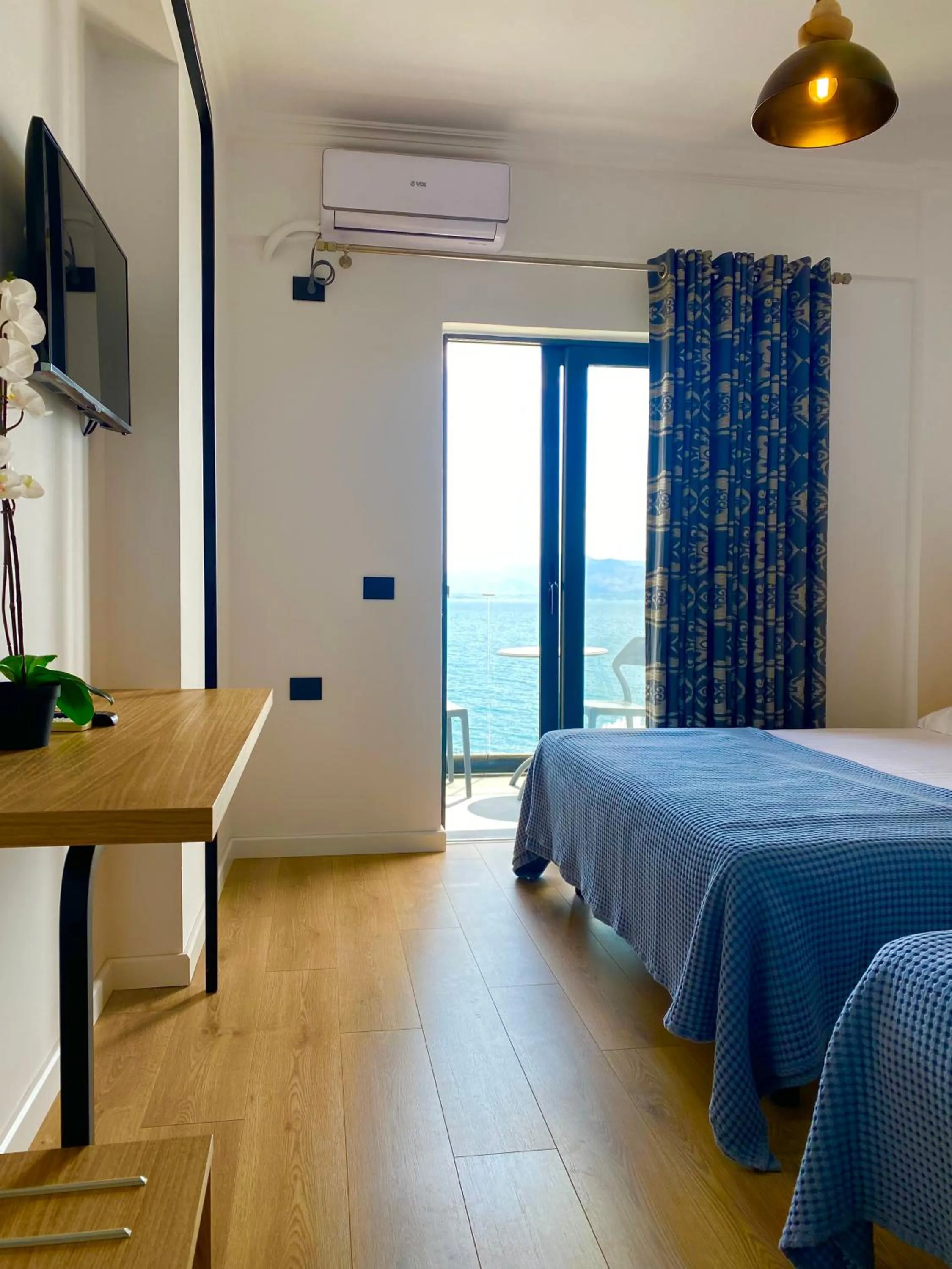 Bed in Hotel Nertili