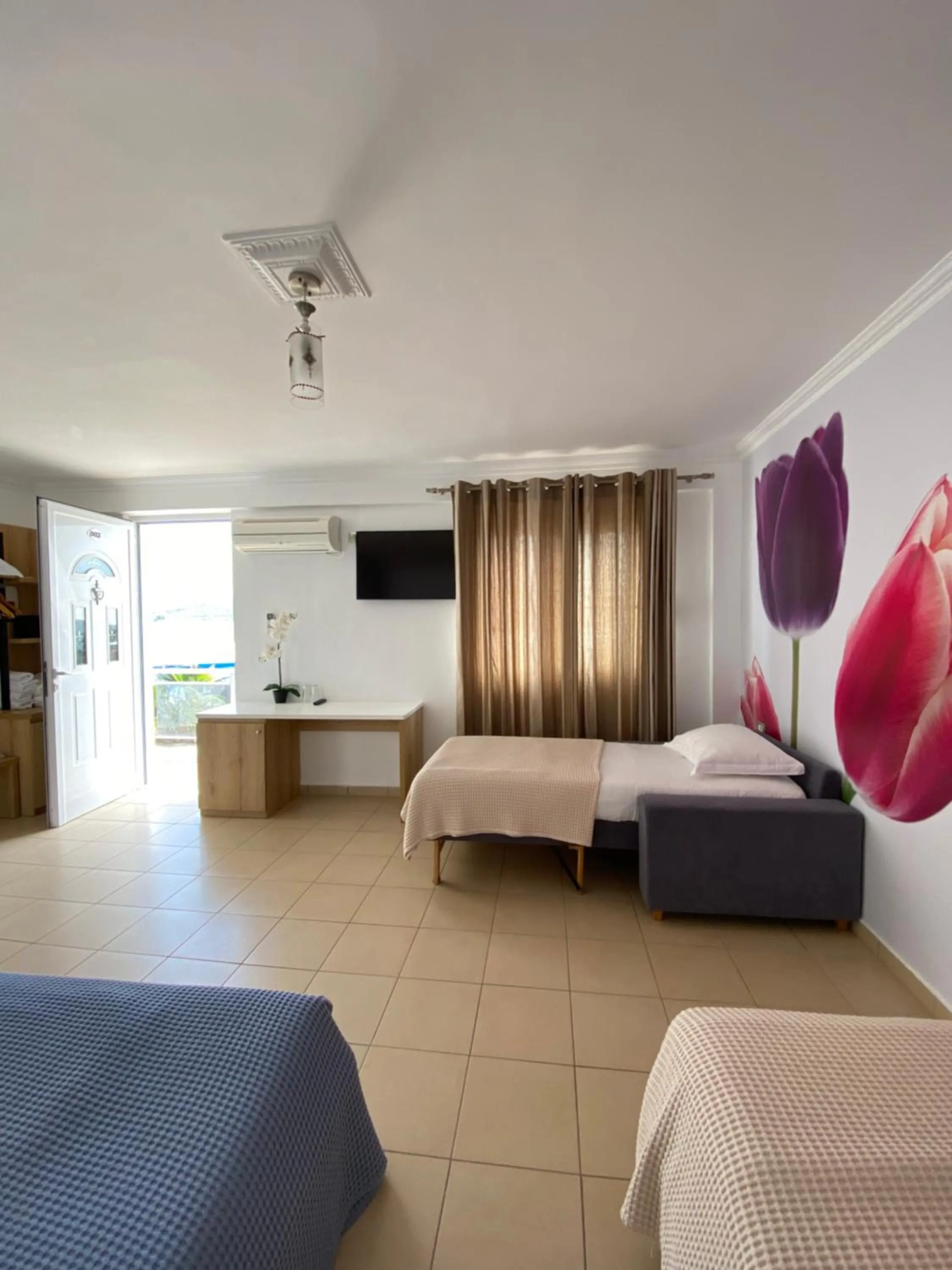 Bed in Hotel Nertili