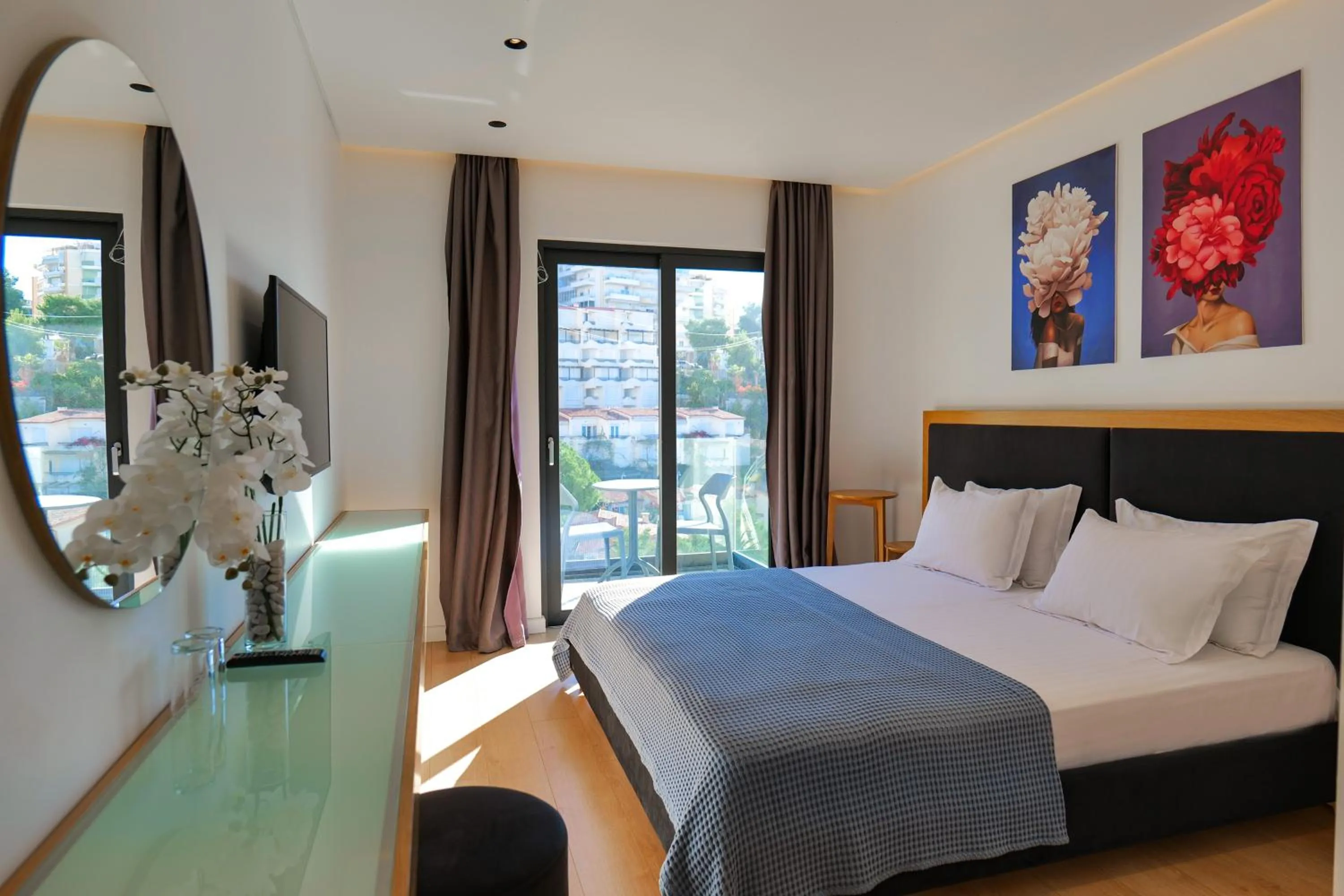 Bedroom, Bed in Hotel Nertili