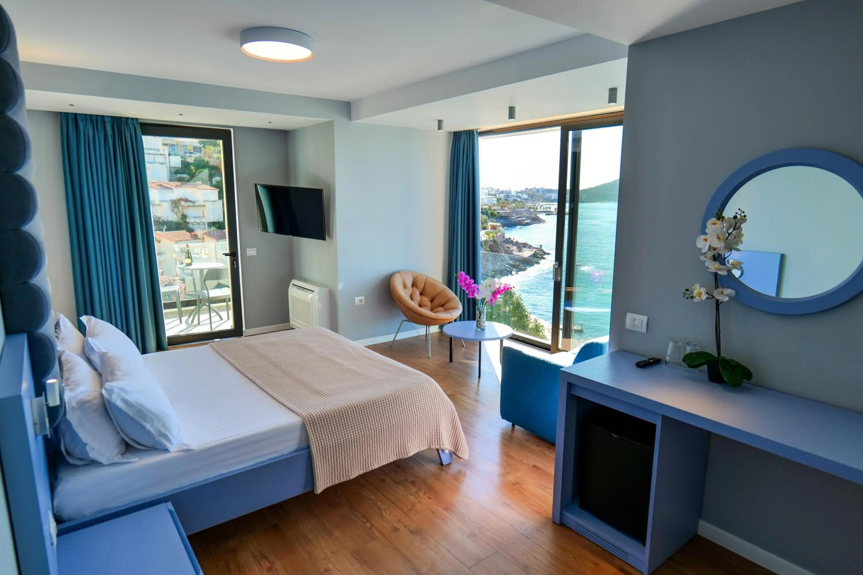 Bedroom, Bed in Hotel Nertili