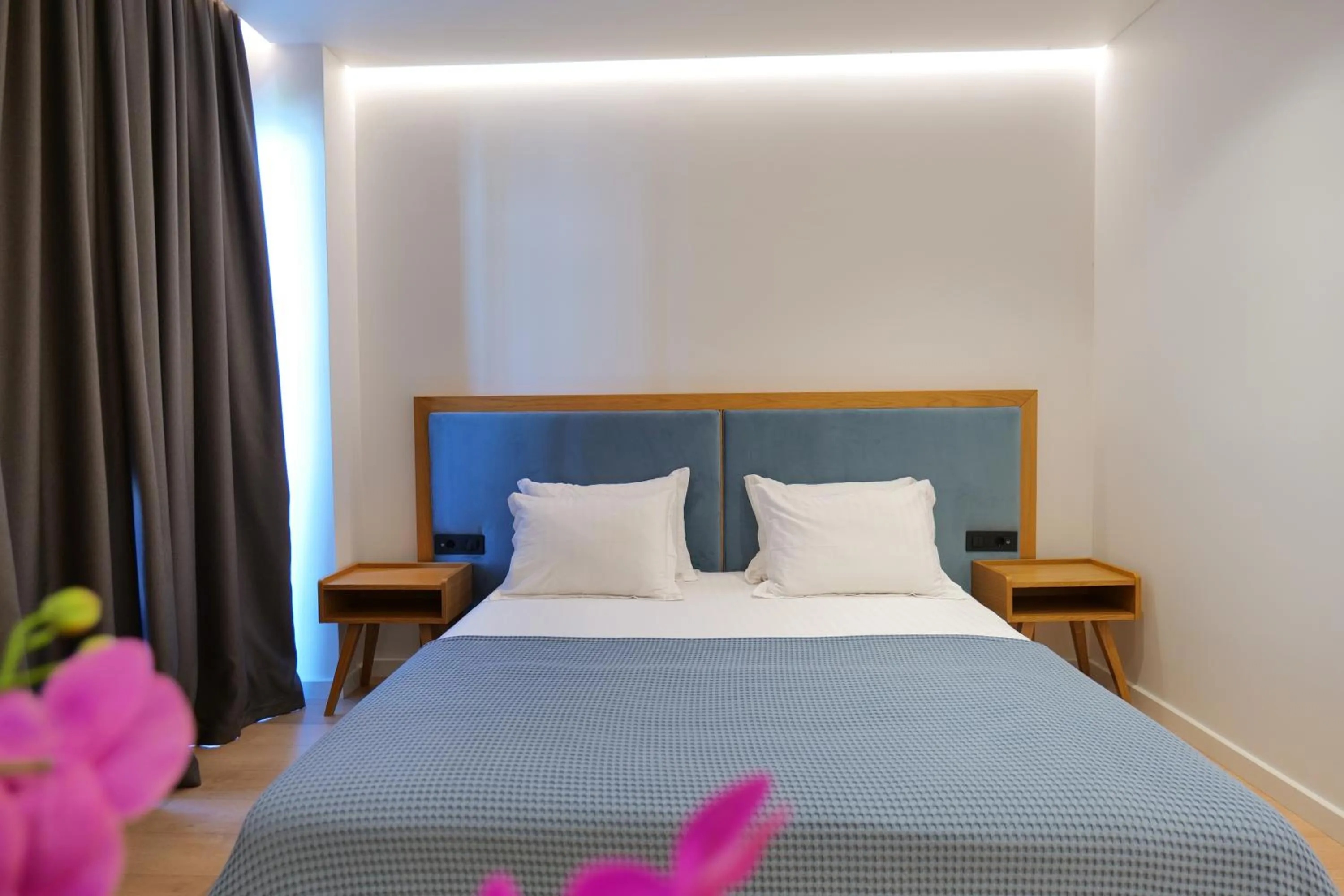 Bedroom, Bed in Hotel Nertili