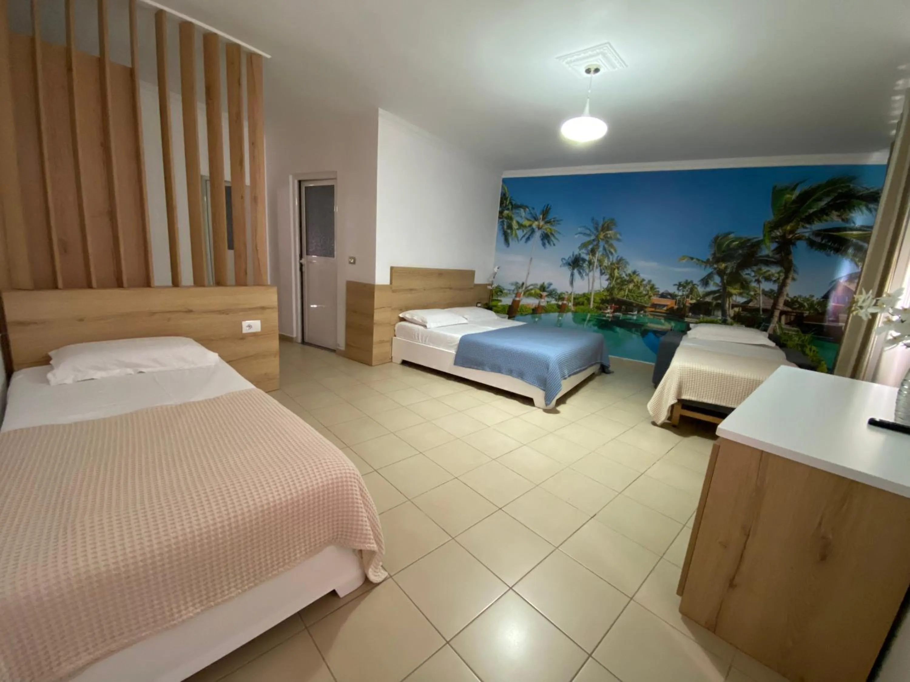 Bed in Hotel Nertili