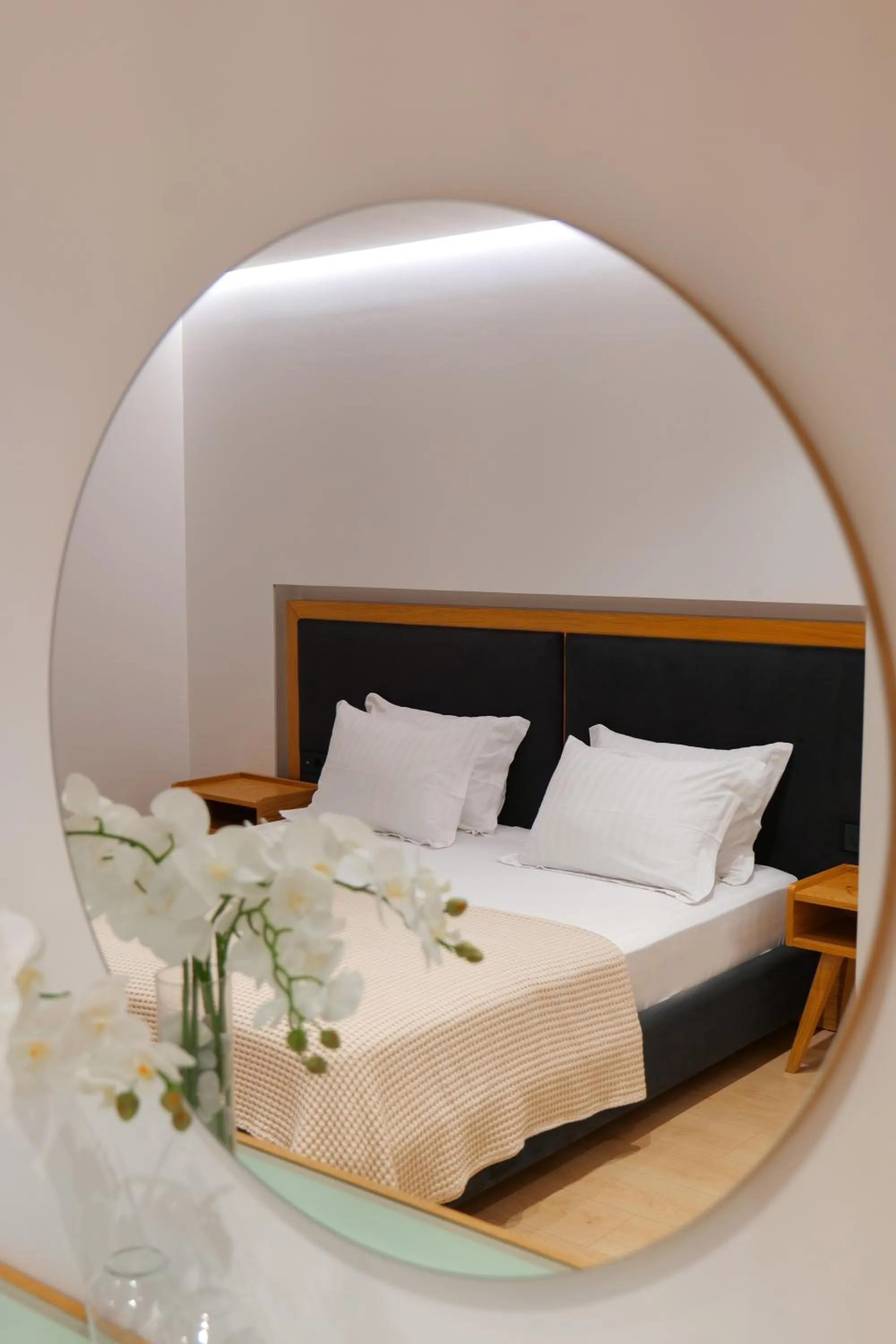 Bedroom, Bed in Hotel Nertili