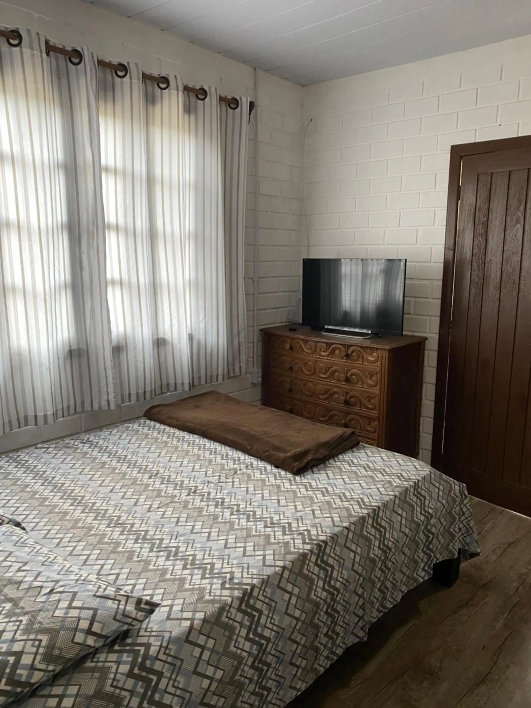 Bed in Pousada Familia Quandt