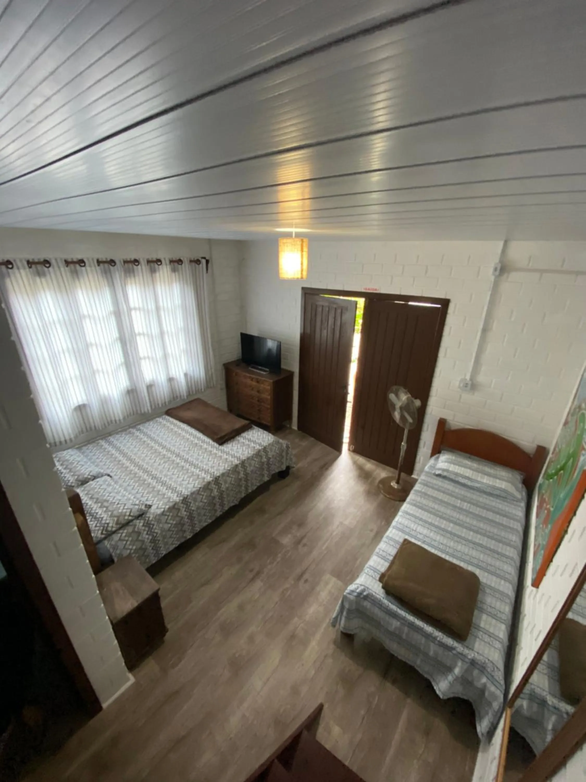 Bed in Pousada Familia Quandt