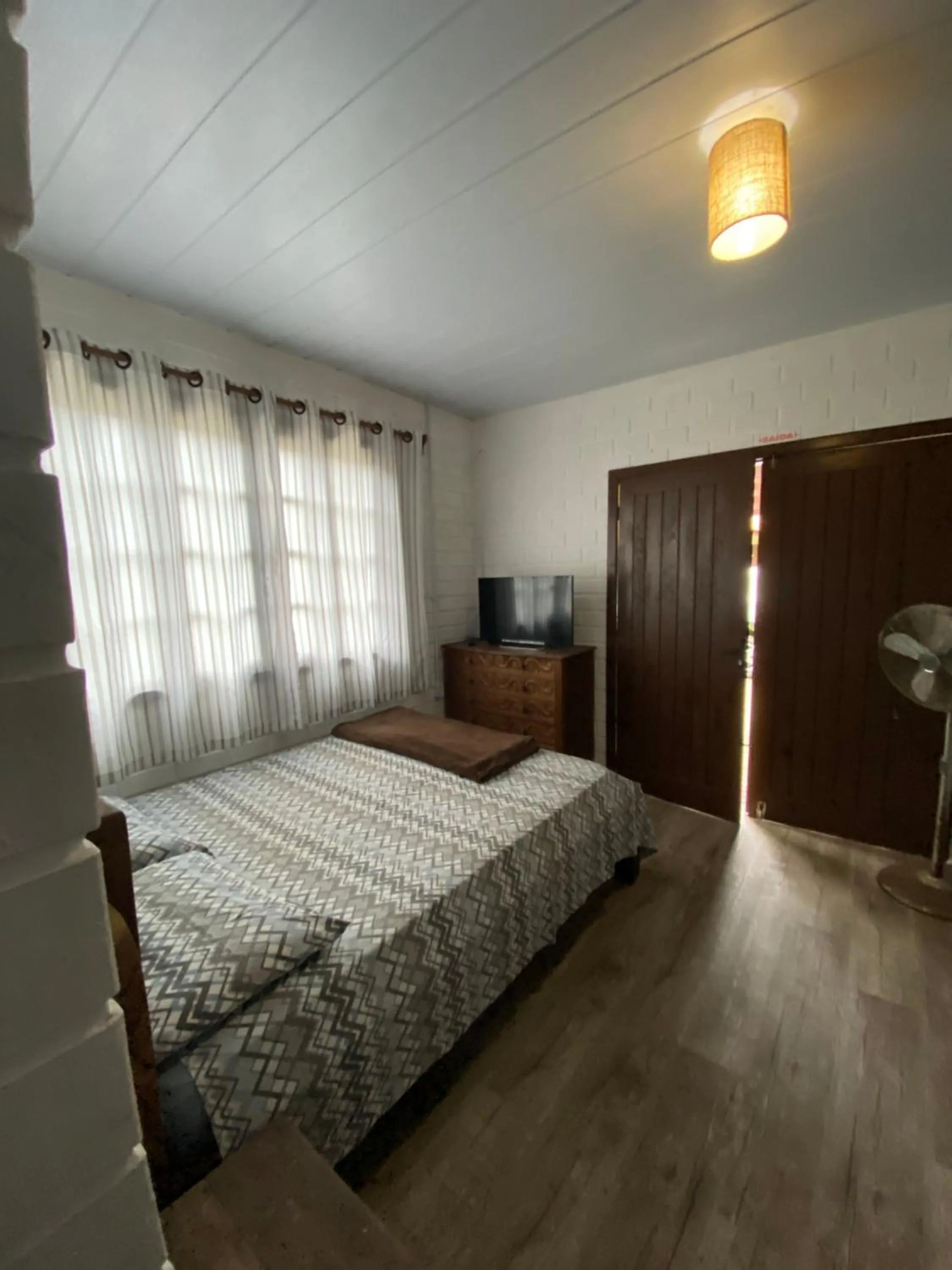 Bed in Pousada Familia Quandt