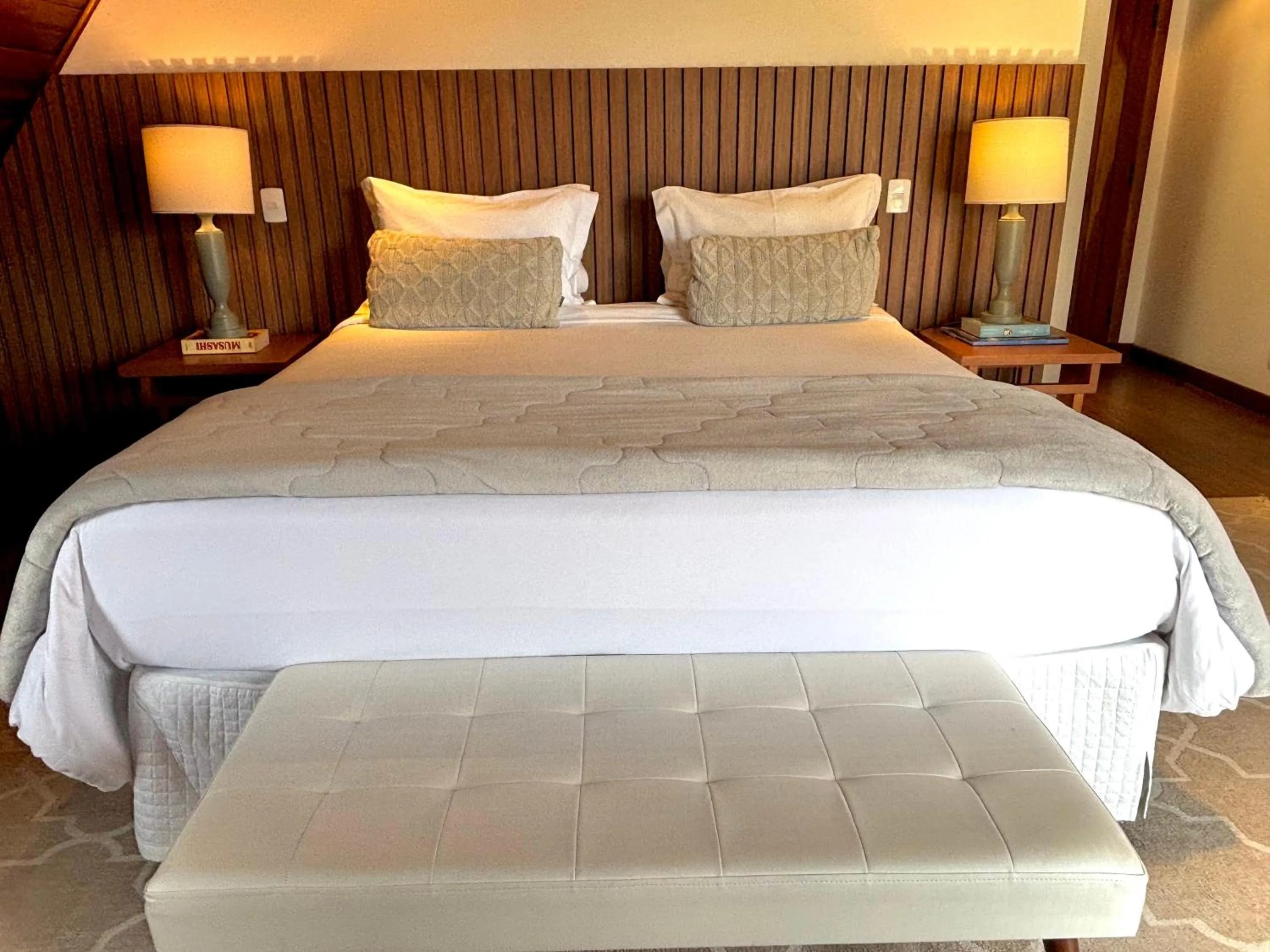 Bed in Casa Três Rios - Campos do Jordão