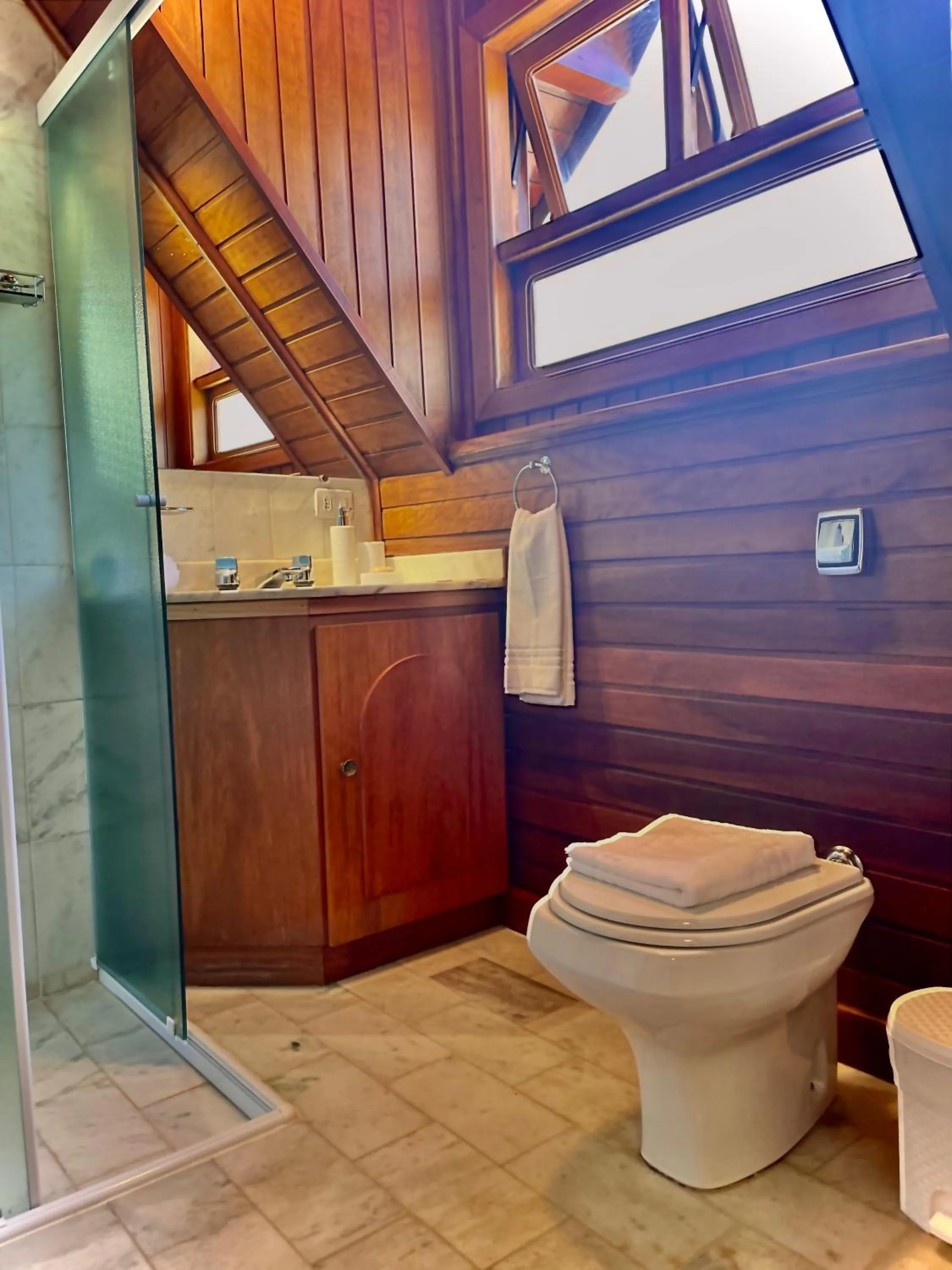 Bathroom in Casa Três Rios - Campos do Jordão