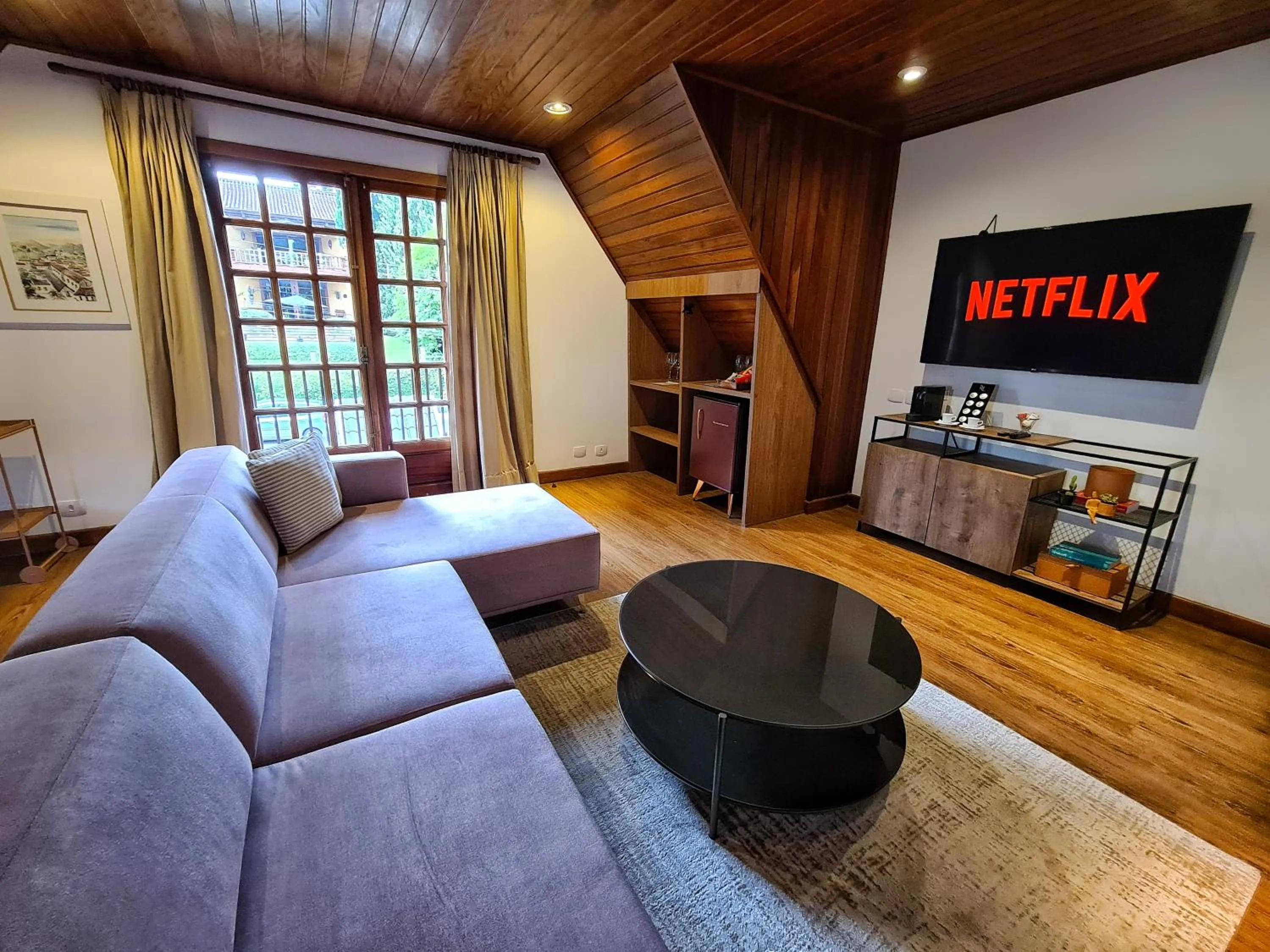 TV and multimedia in Casa Três Rios - Campos do Jordão