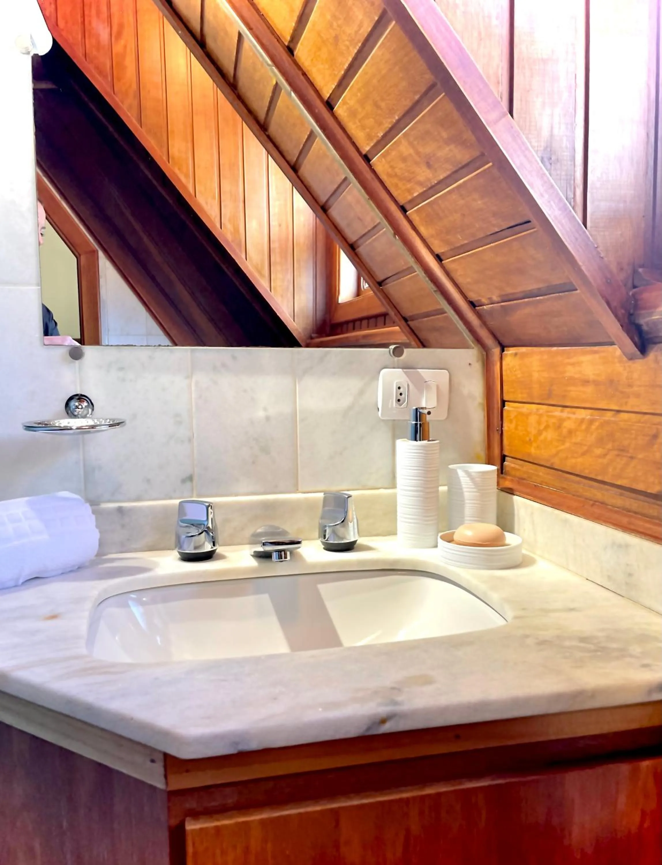 Bathroom in Casa Três Rios - Campos do Jordão