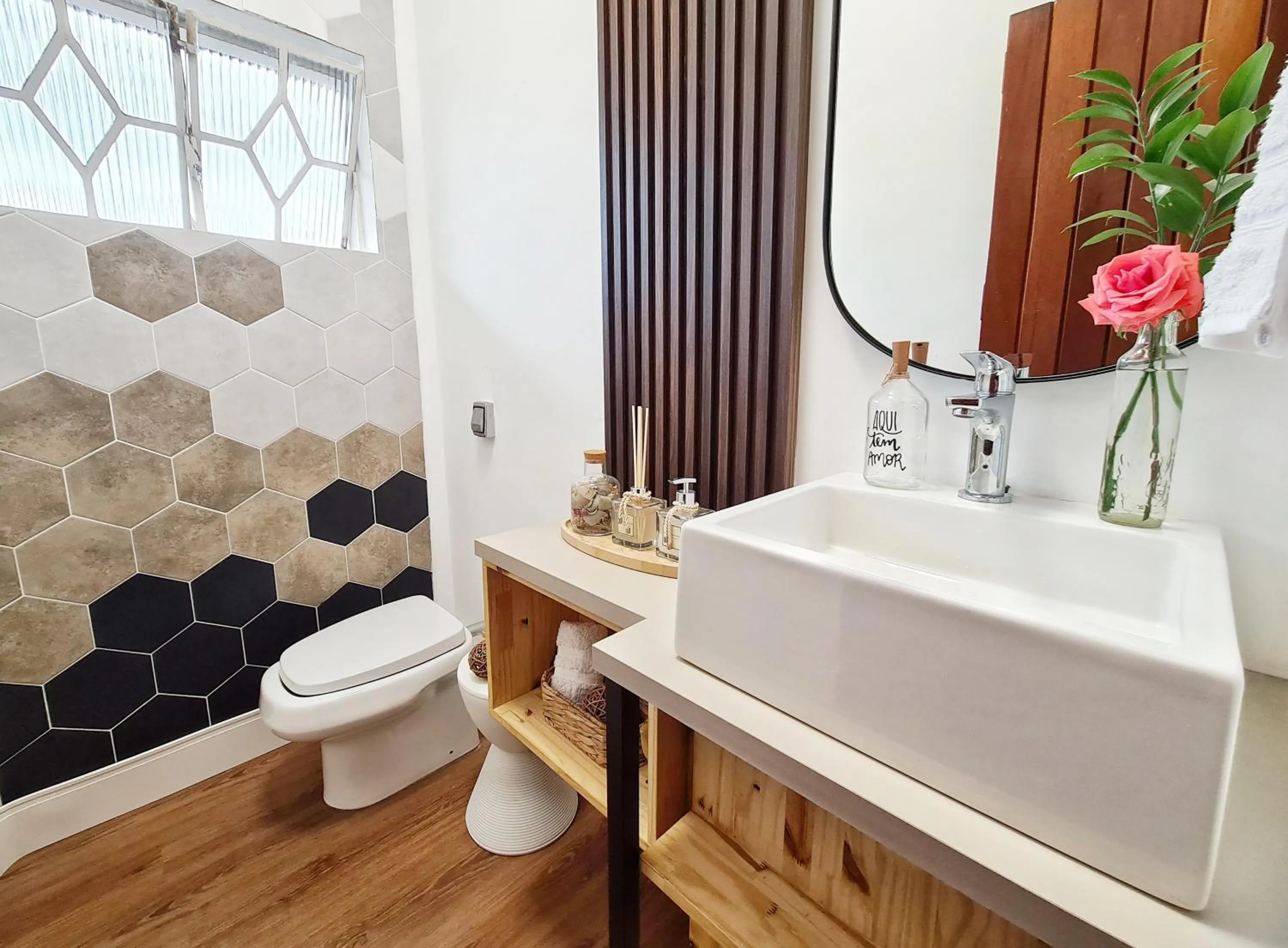 Bathroom in Casa Três Rios - Campos do Jordão