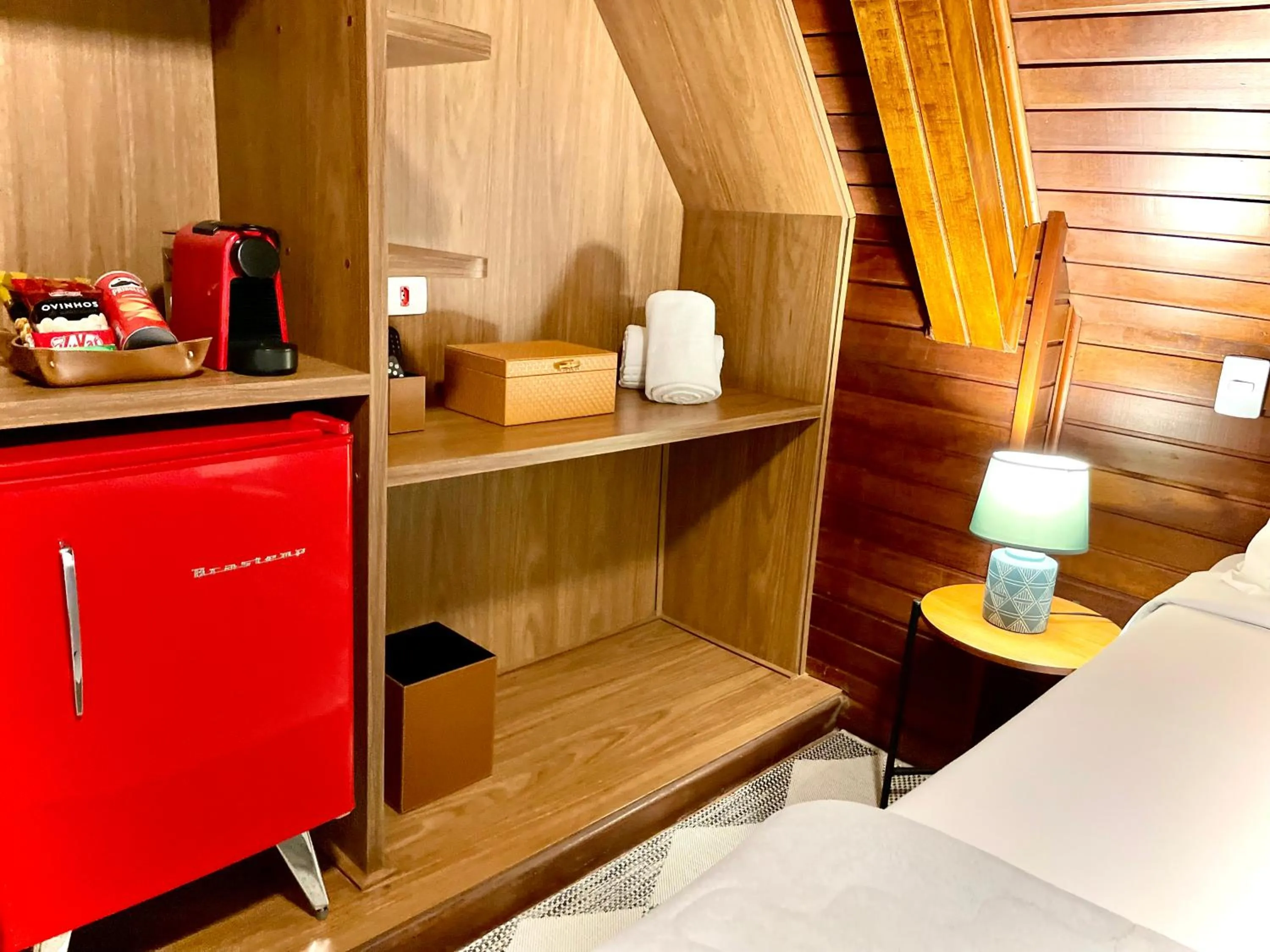 Bed in Casa Três Rios - Campos do Jordão