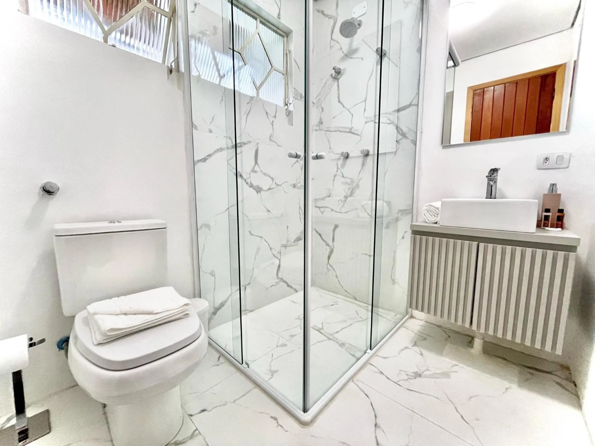 Bathroom in Casa Três Rios - Campos do Jordão