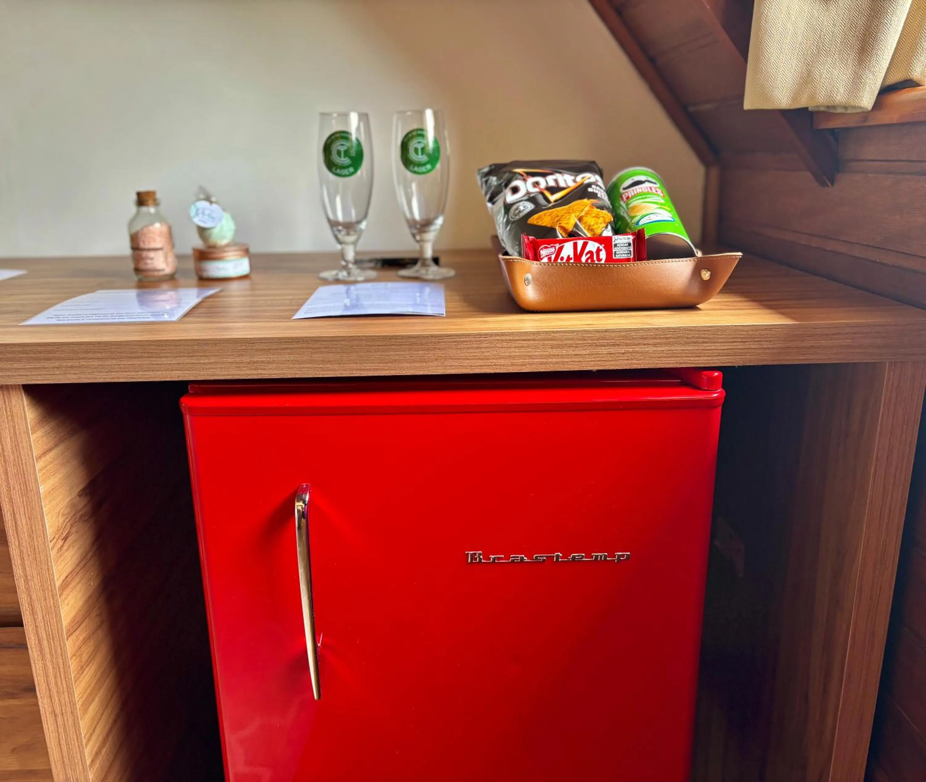 Food and drinks in Casa Três Rios - Campos do Jordão