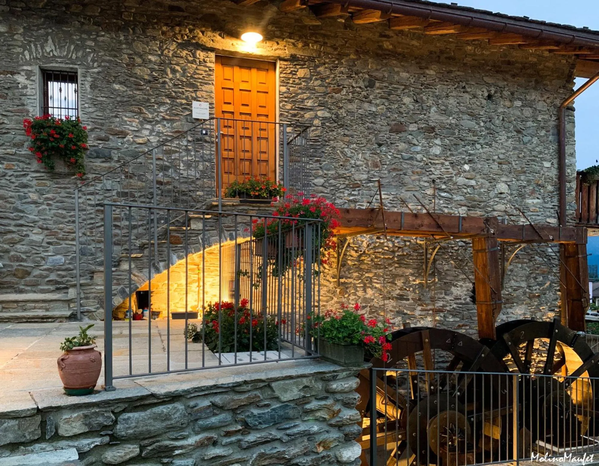 Property building in Alle Macine - Historic Molino Maufet Watermill - Lake Como