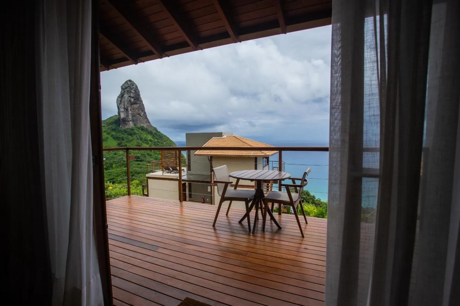 Patio in Pousada Ecológica Akanã