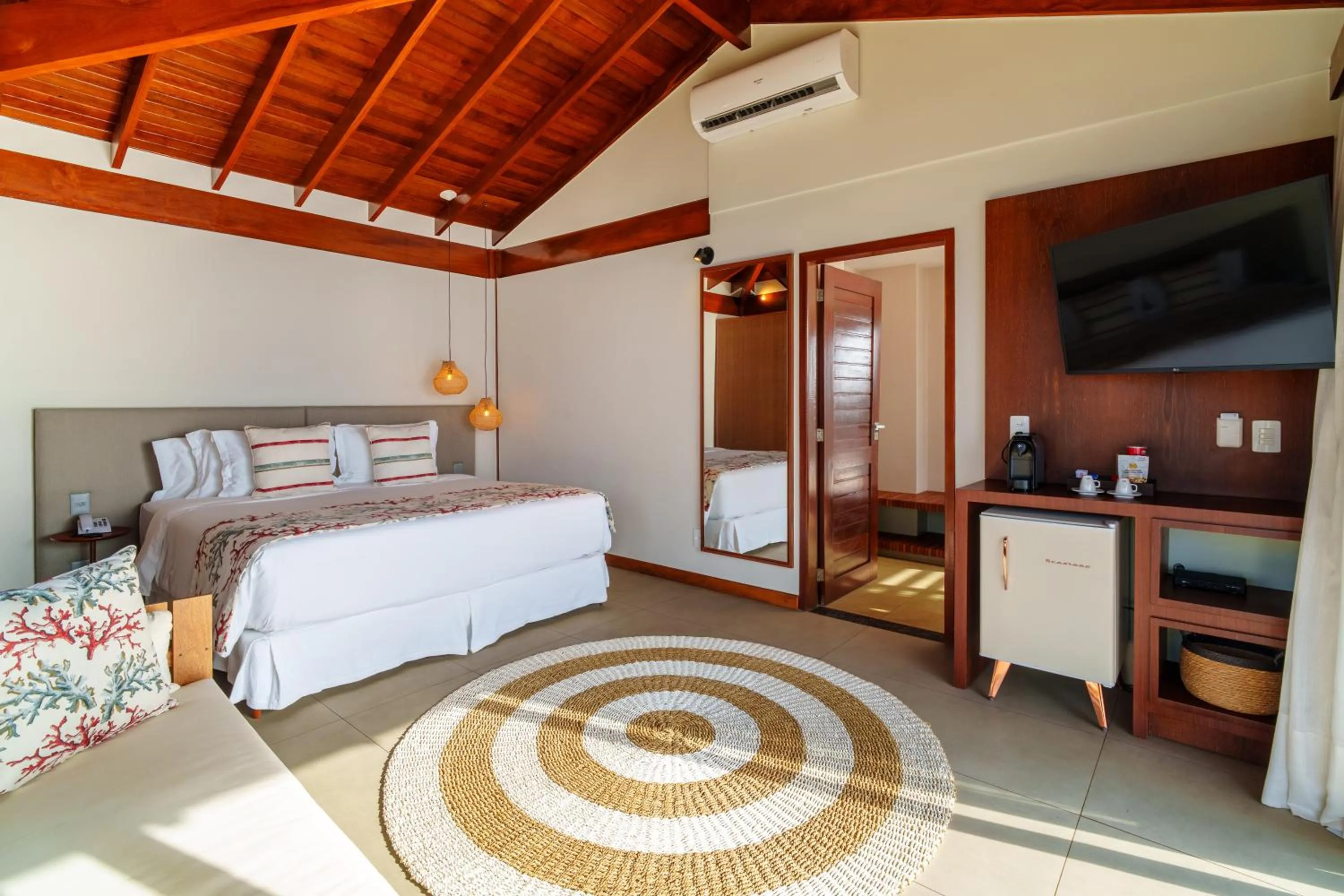 Photo of the whole room, Bed in Pousada Ecológica Akanã