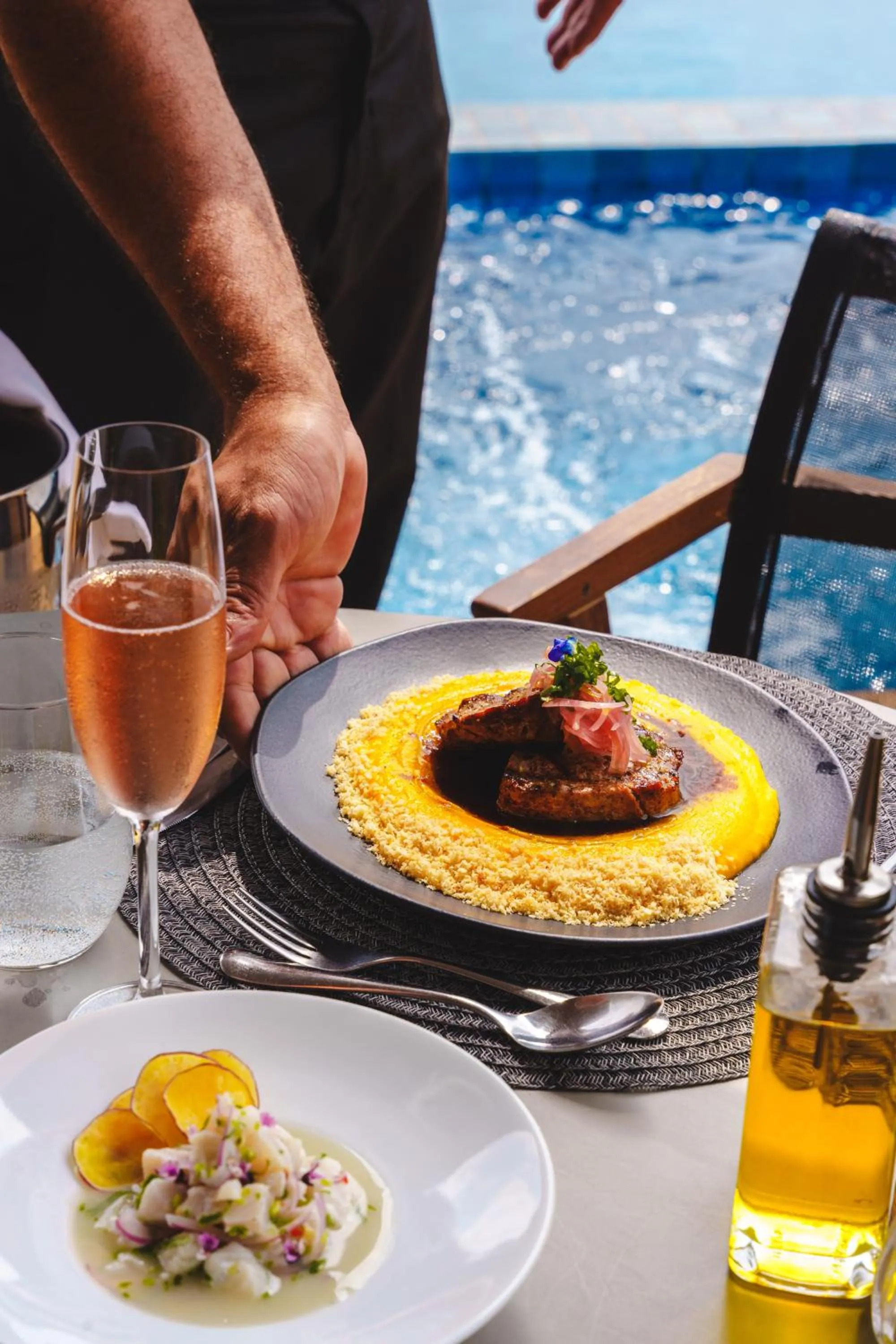 Restaurant/places to eat in Pousada Ecológica Akanã