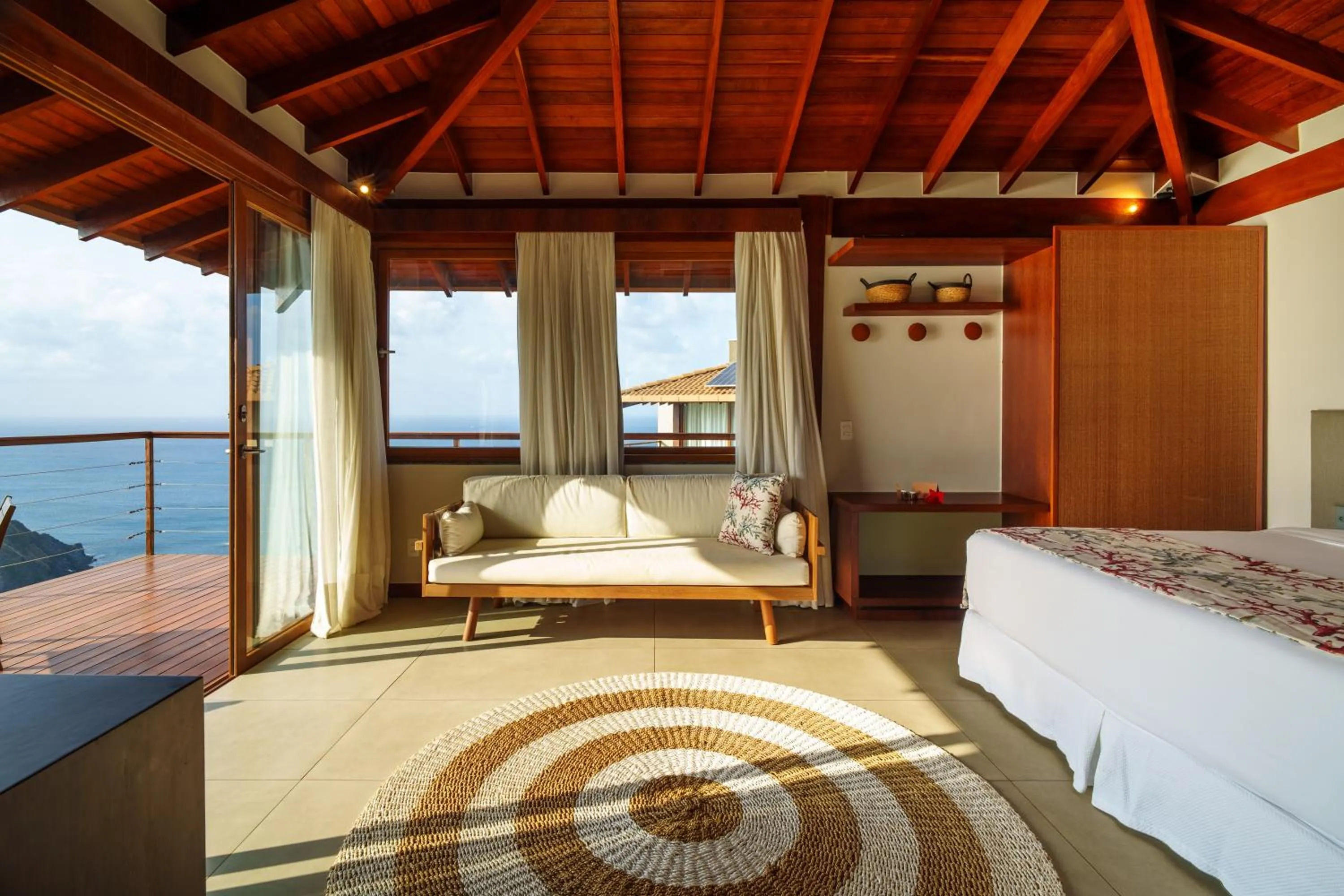 Natural landscape, Bed in Pousada Ecológica Akanã