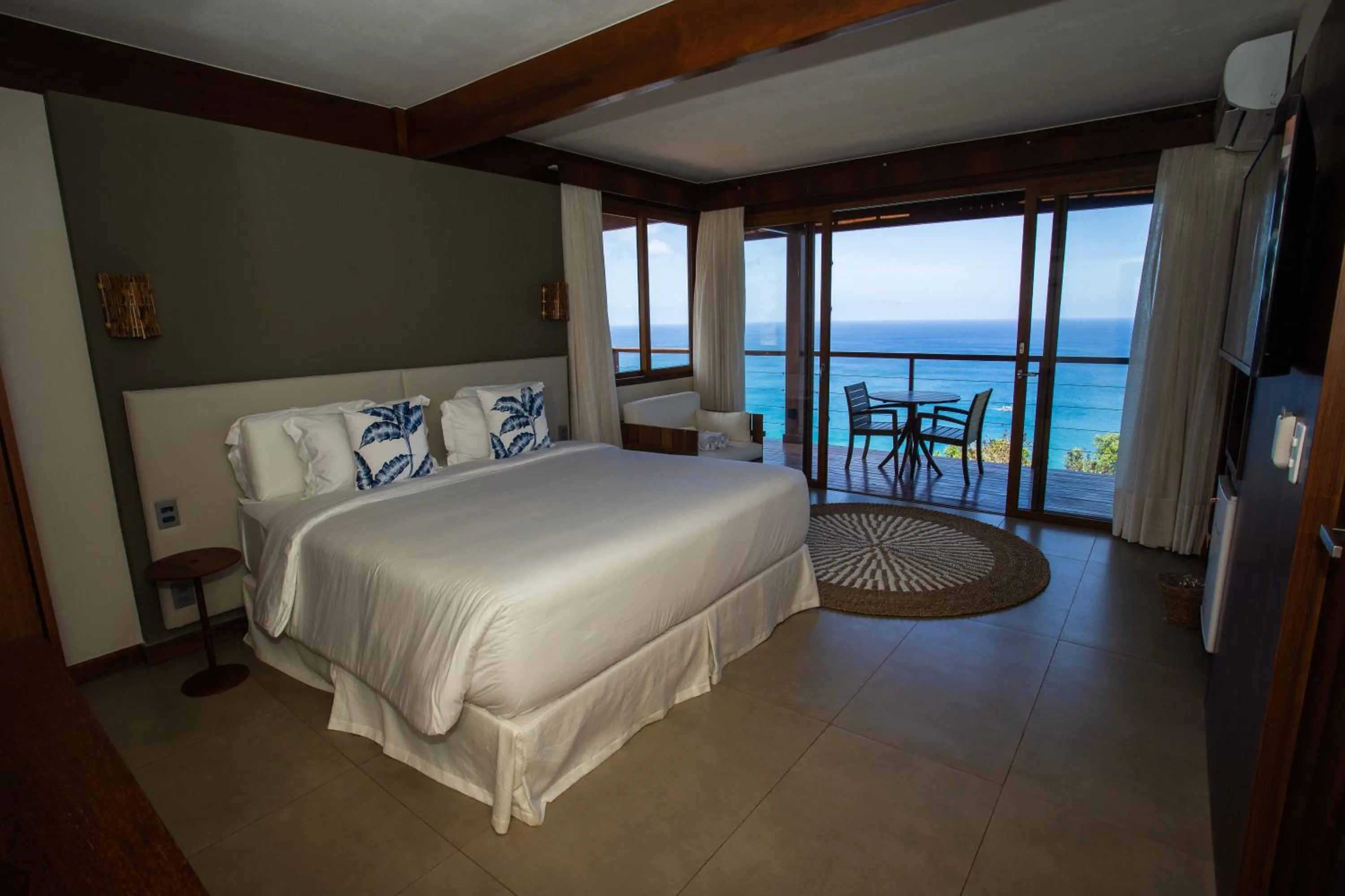 Bed in Pousada Ecológica Akanã