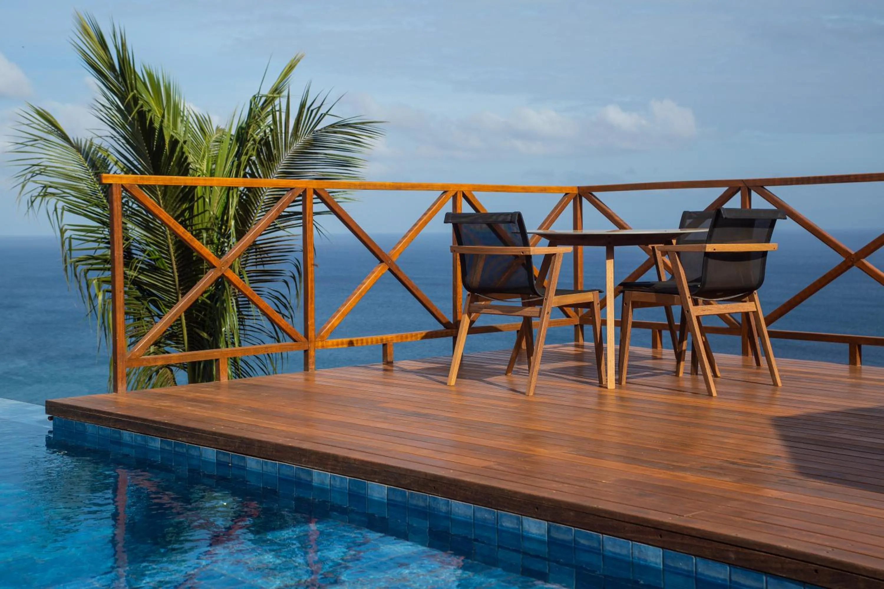 Swimming pool in Pousada Ecológica Akanã