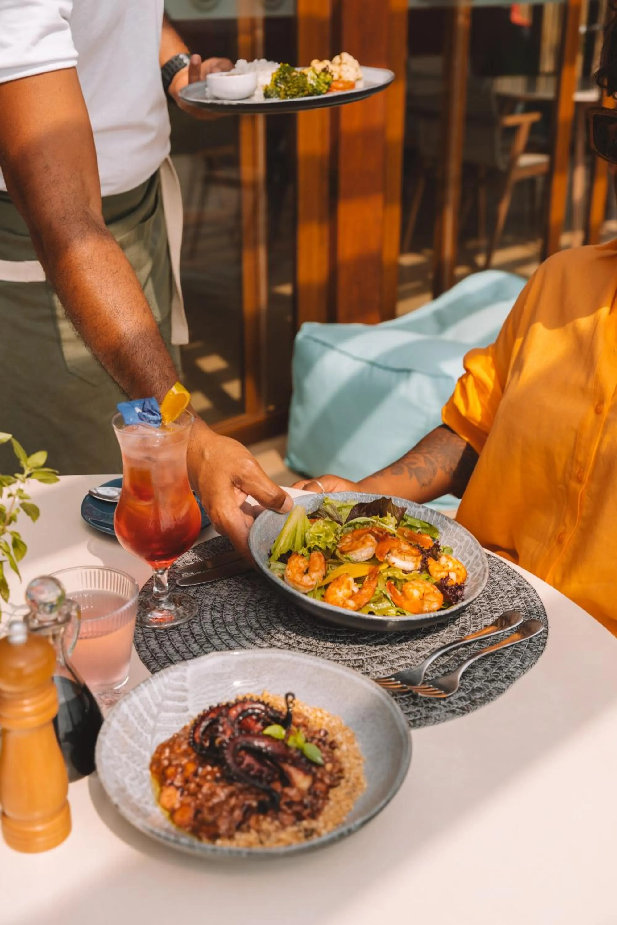 Restaurant/places to eat in Pousada Ecológica Akanã