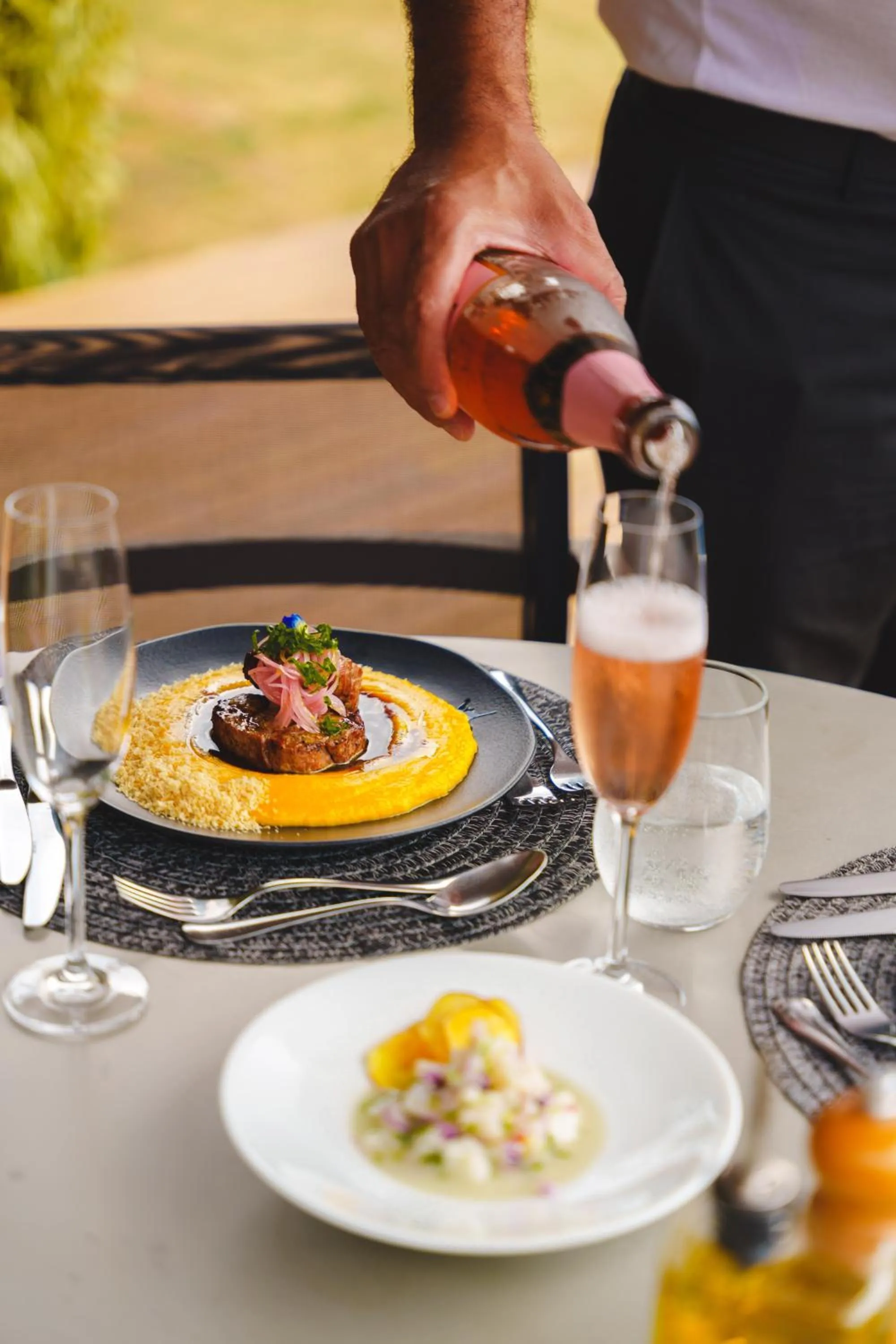 Restaurant/places to eat in Pousada Ecológica Akanã