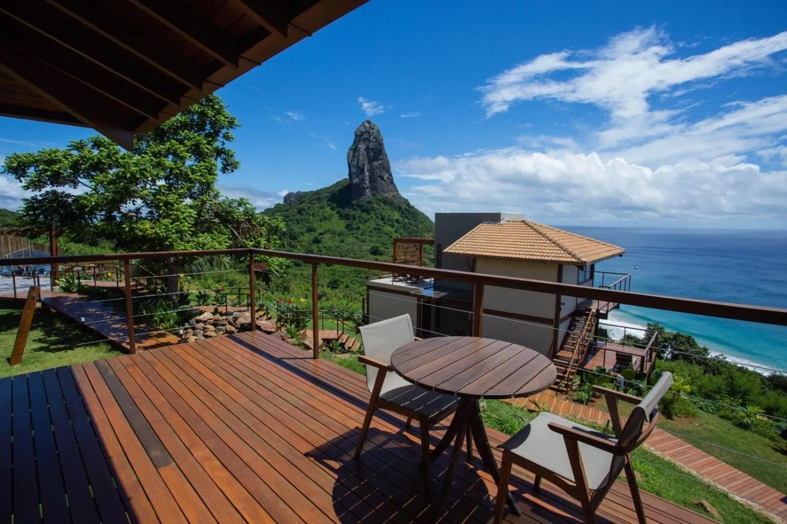 Patio in Pousada Ecológica Akanã