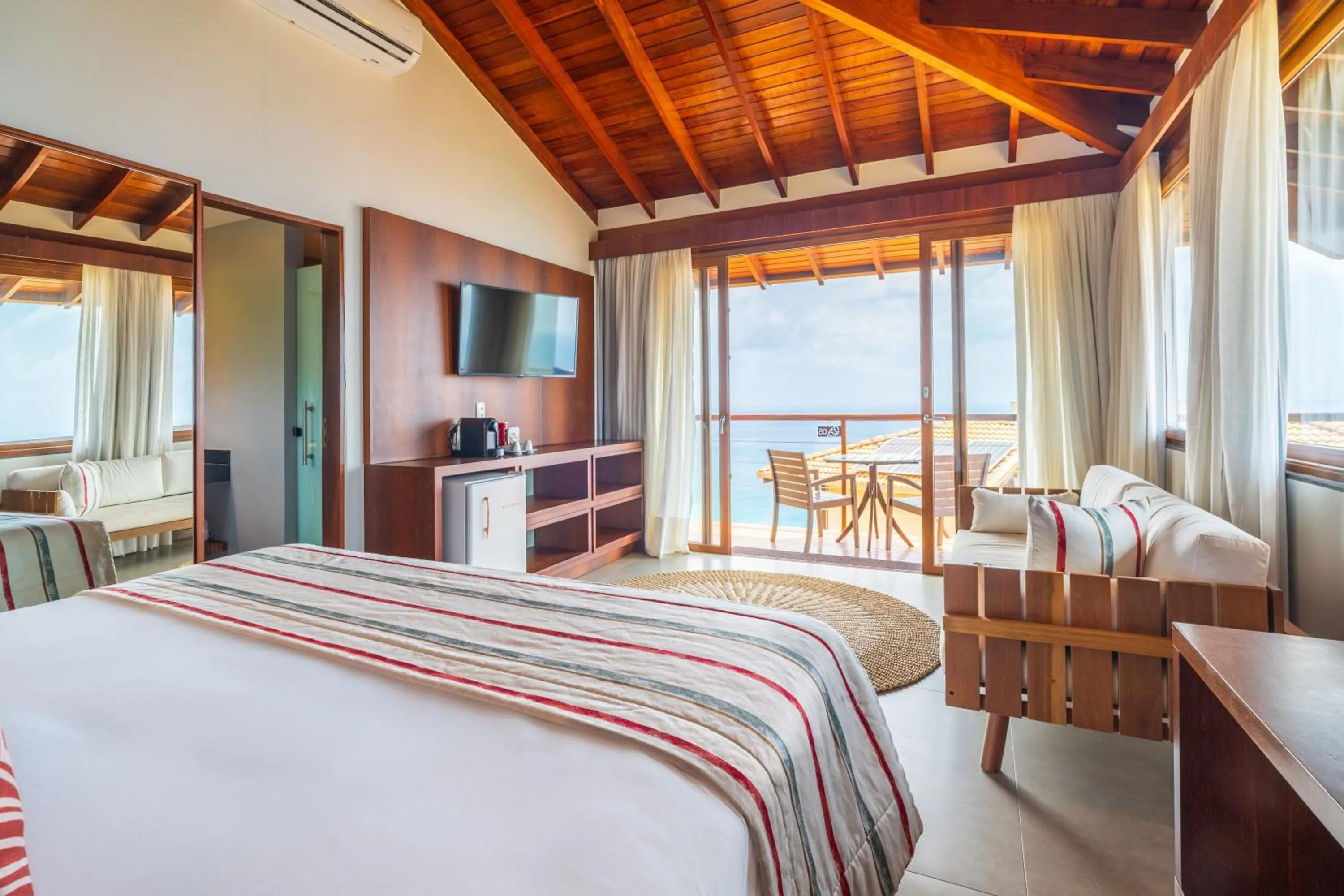 Bed in Pousada Ecológica Akanã