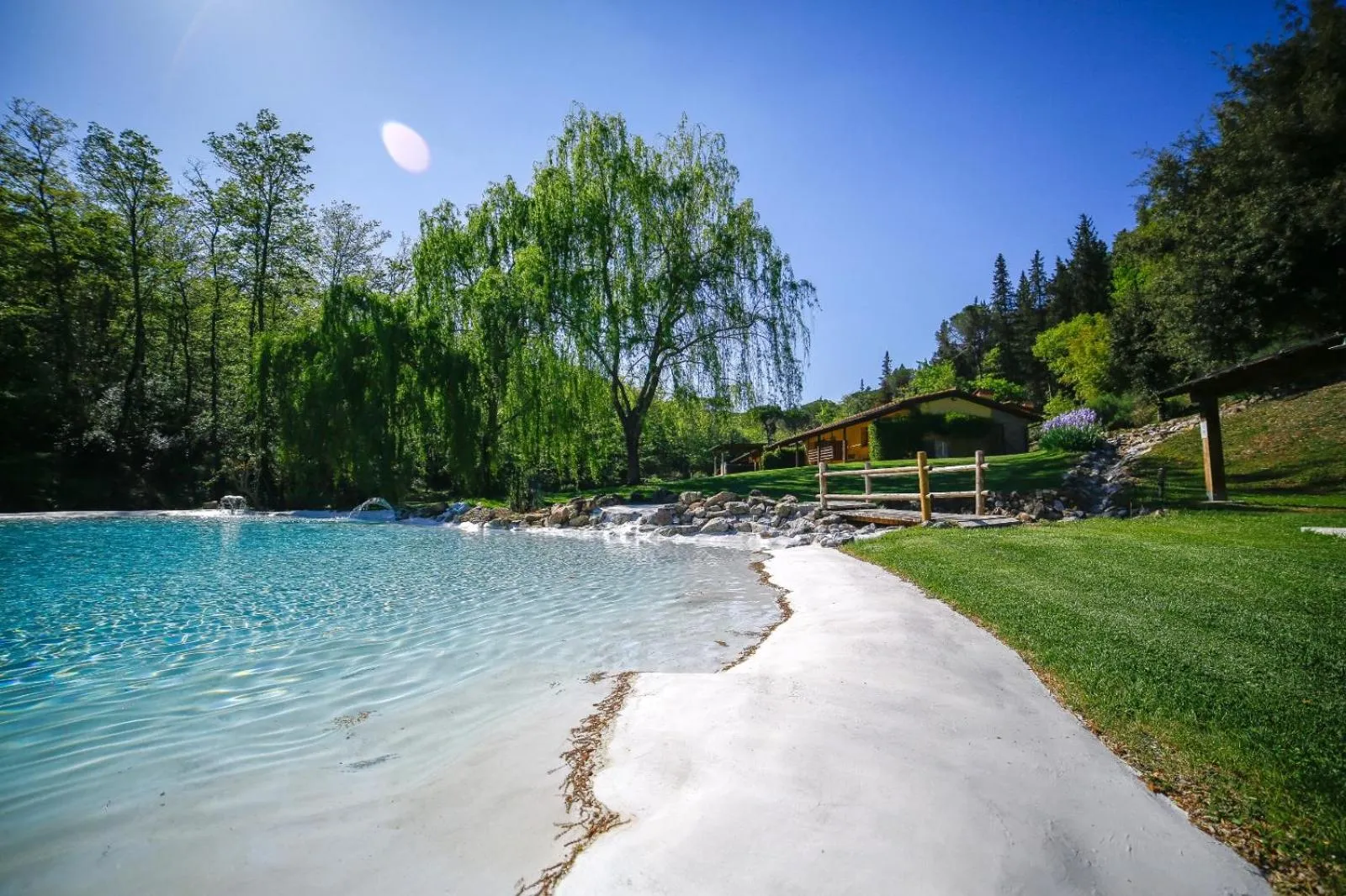 Swimming pool in Lebbiano Residence
