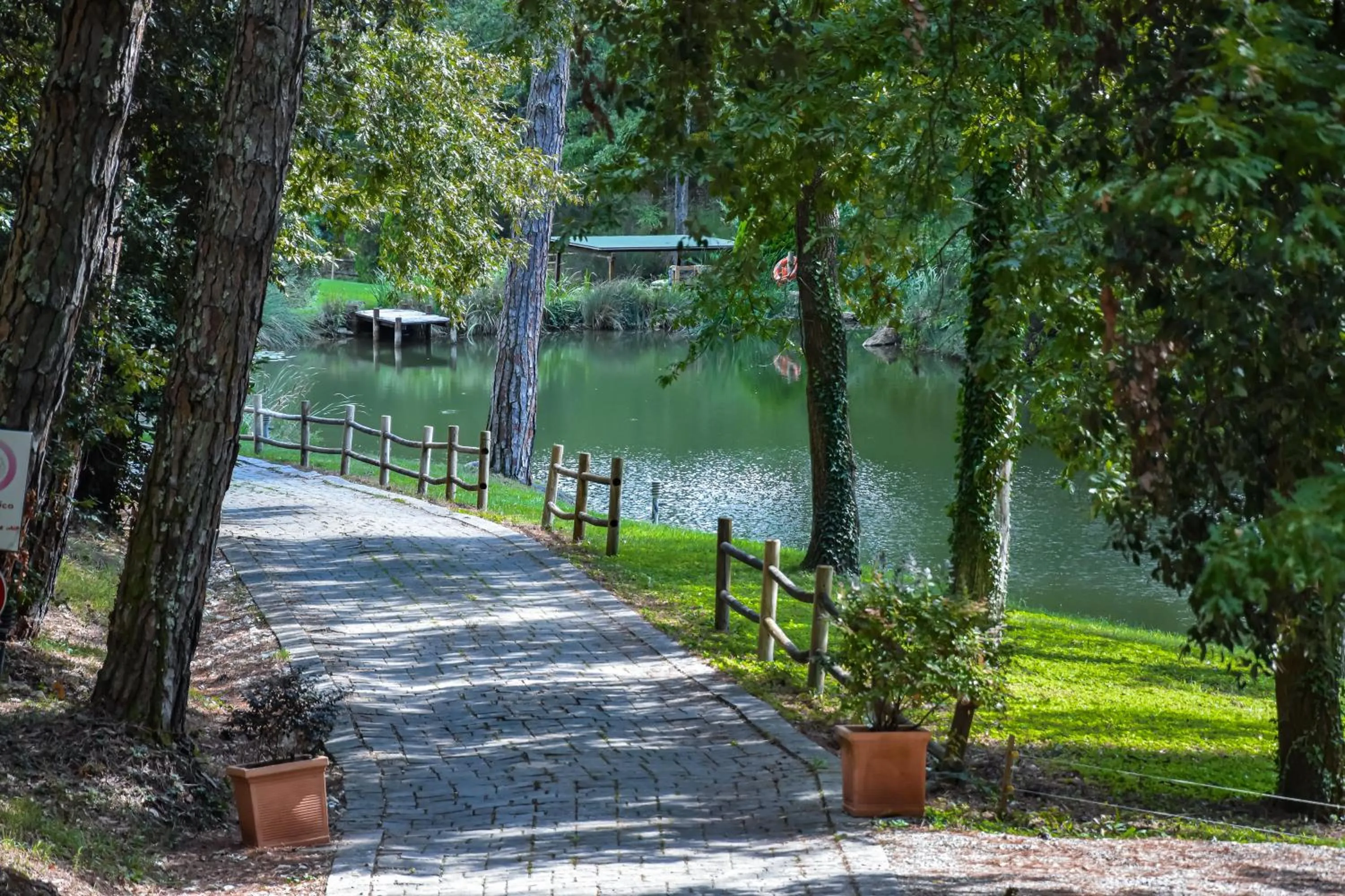 Lake view in Lebbiano Residence