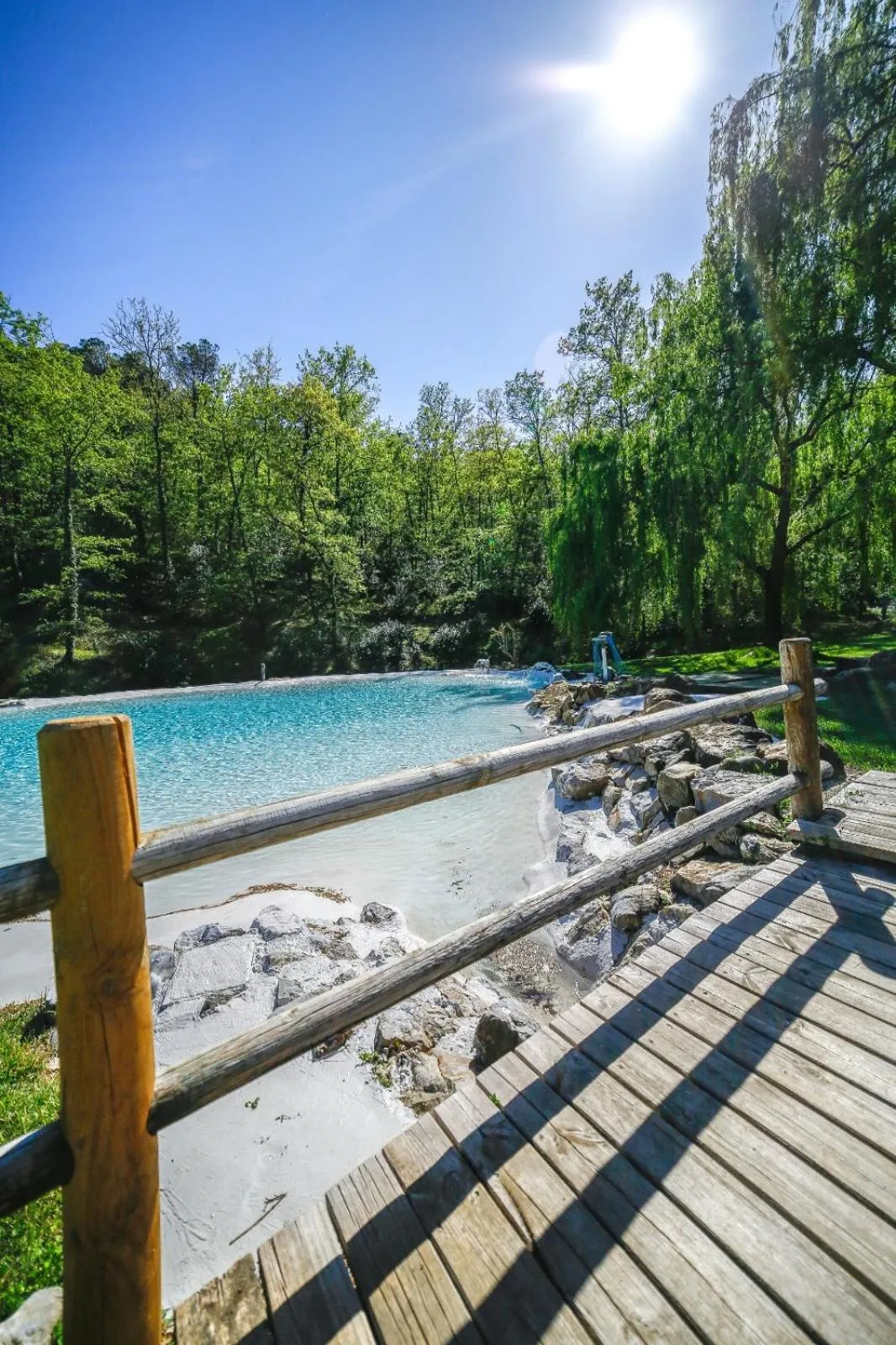 Swimming pool in Lebbiano Residence