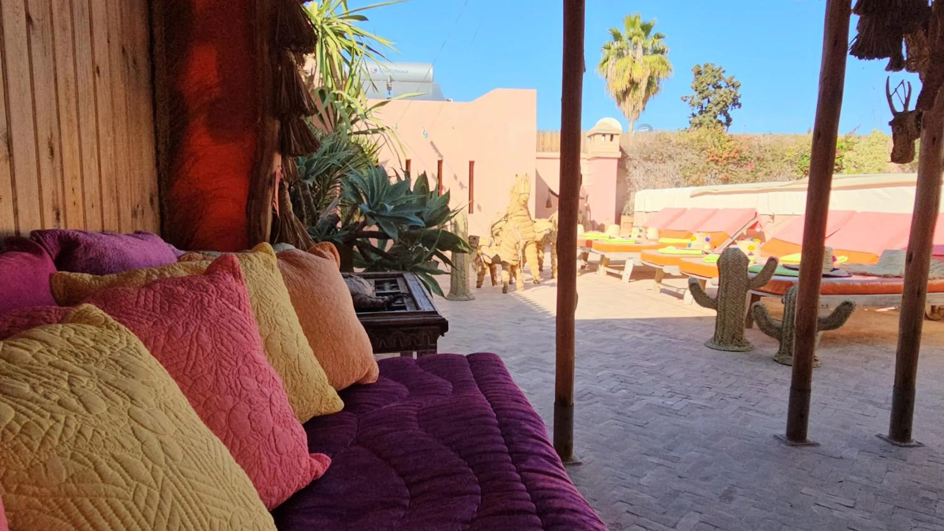 Patio in Riad Jnane d'Ô