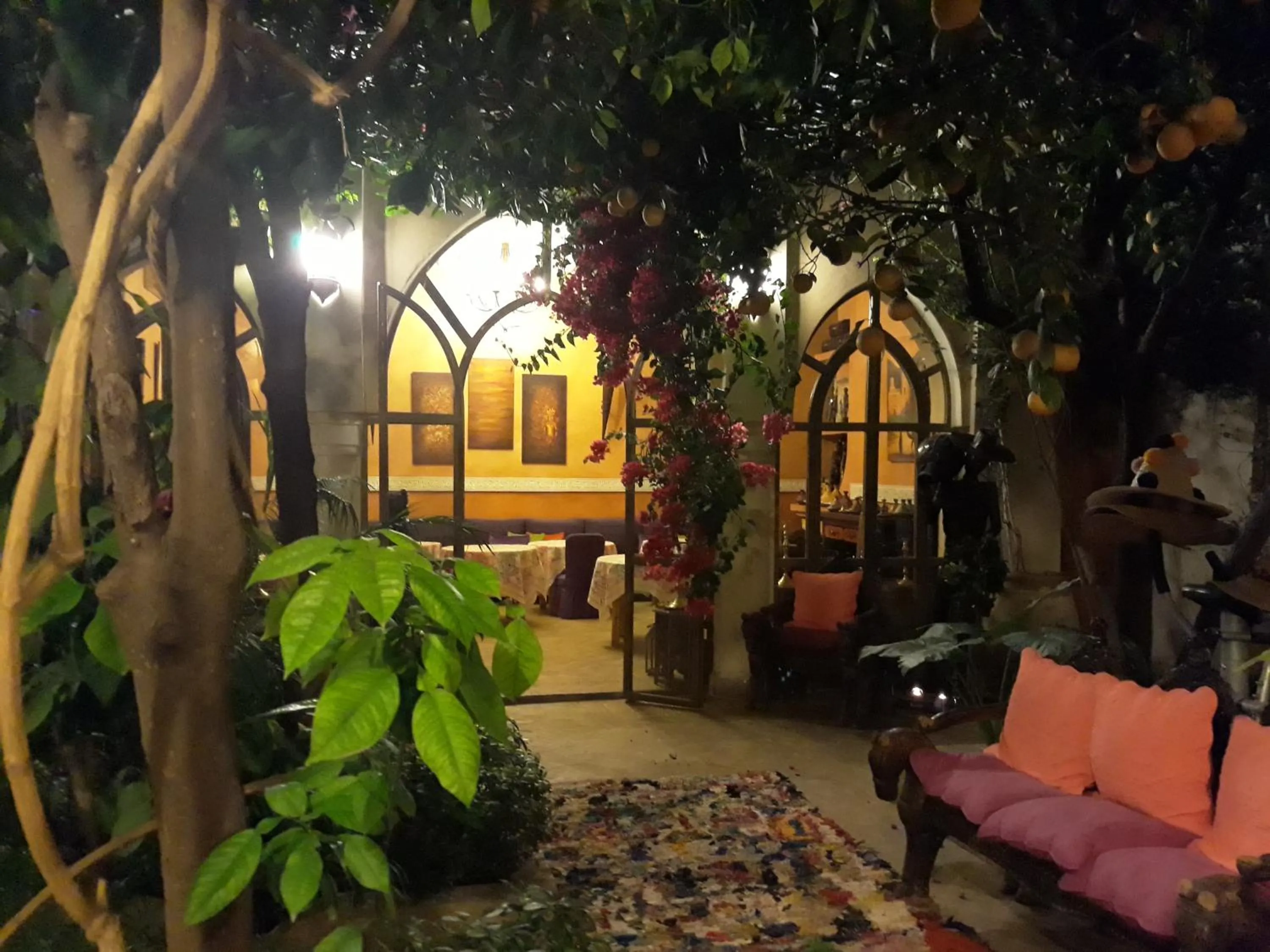 Patio in Riad Jnane d'Ô