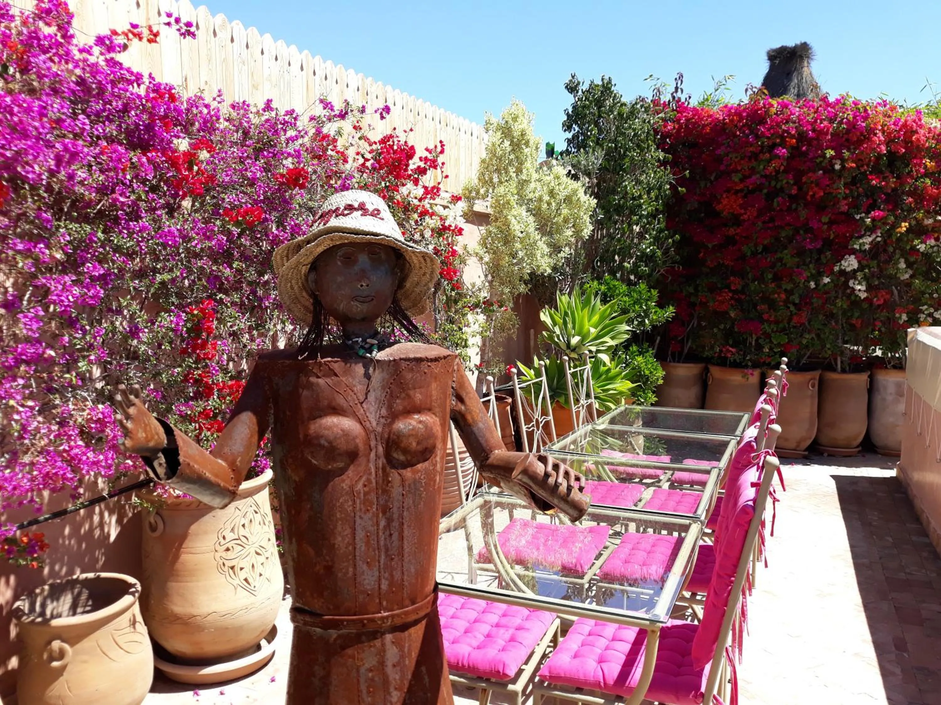 Patio in Riad Jnane d'Ô