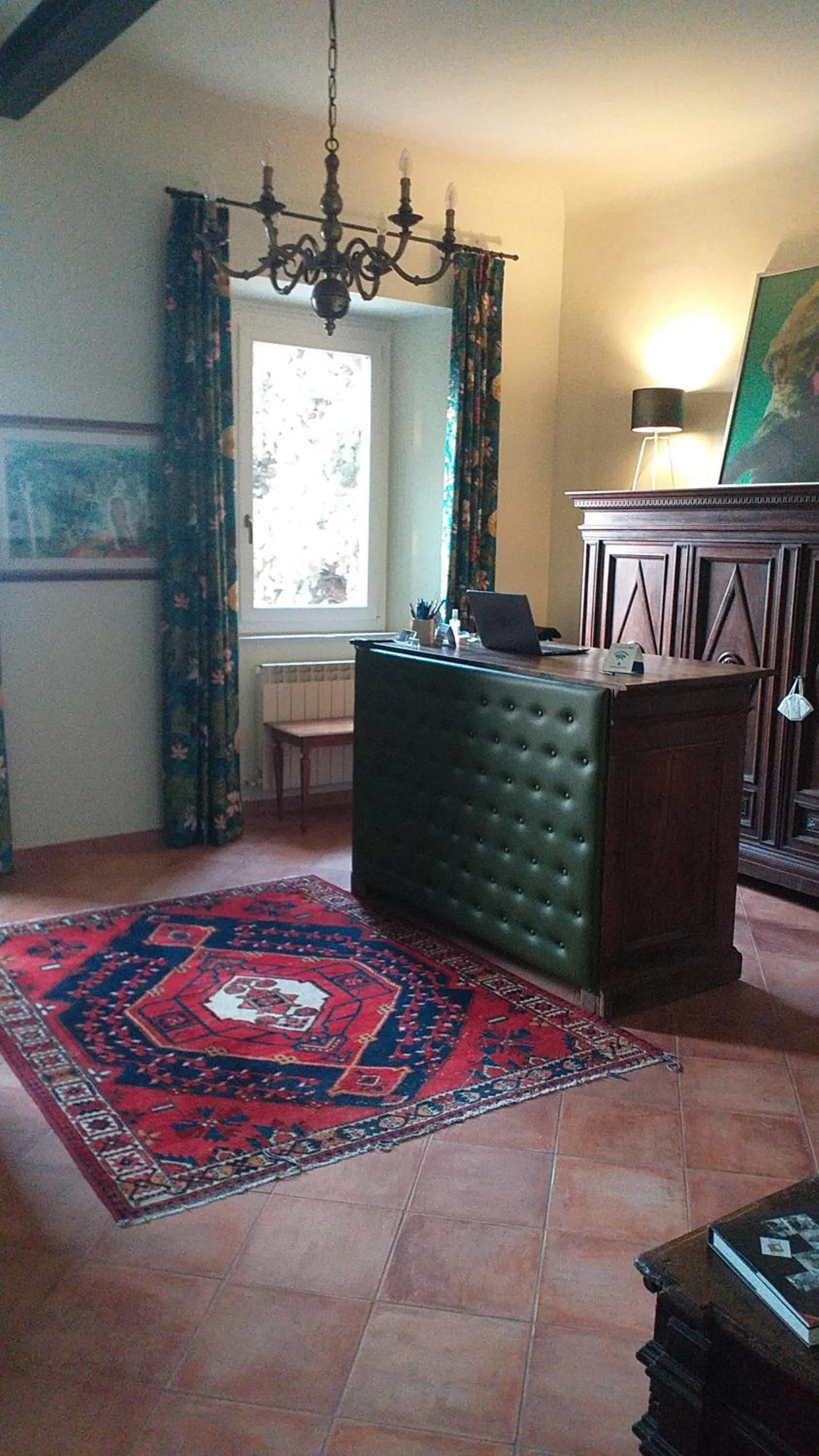 Lobby or reception in B&B Villa Dei Priori