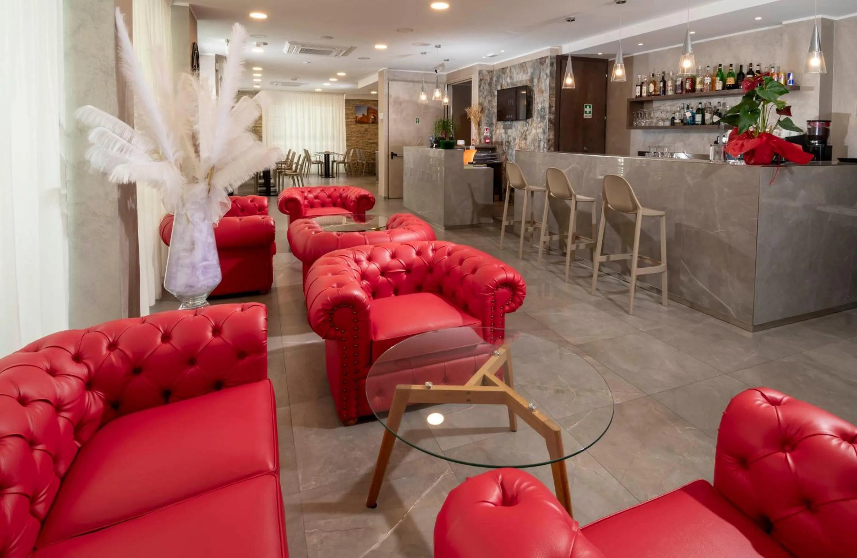 Lobby or reception in B&B Primrose Residence Hotel