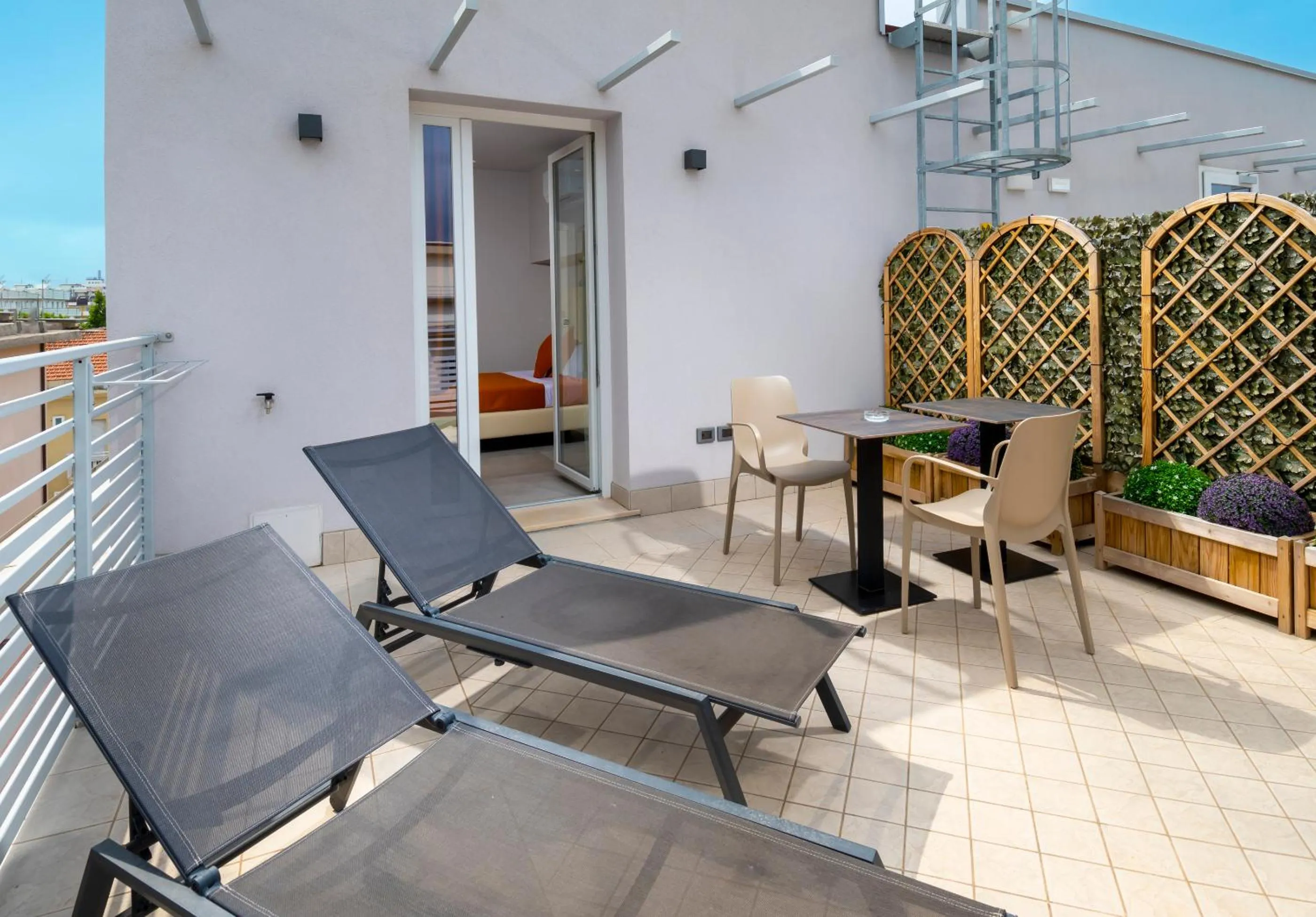 Balcony/Terrace in B&B Primrose Residence Hotel