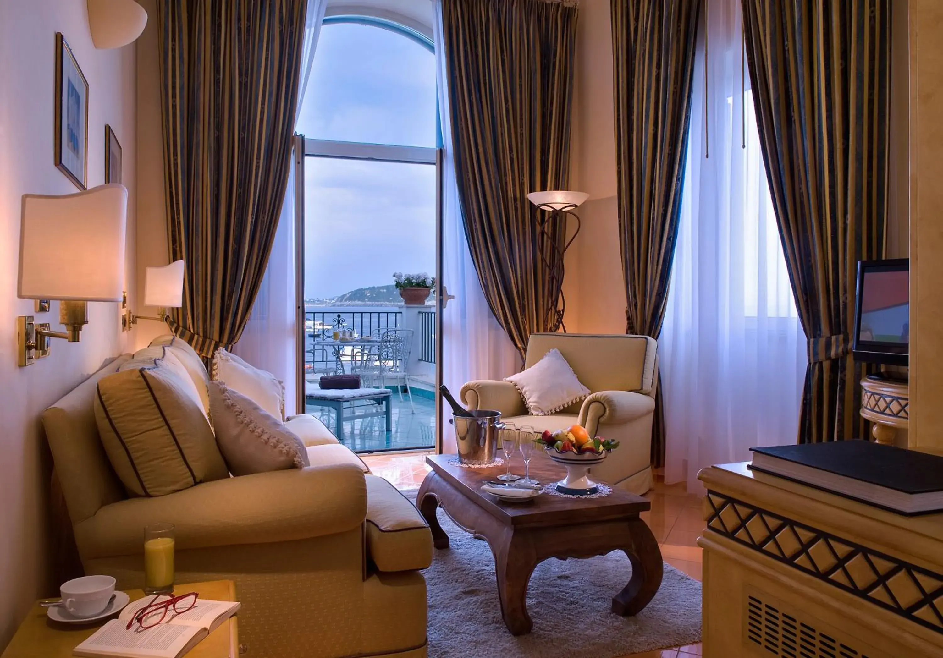 Living room in Miramare E Castello Living room in Miramare E Castello