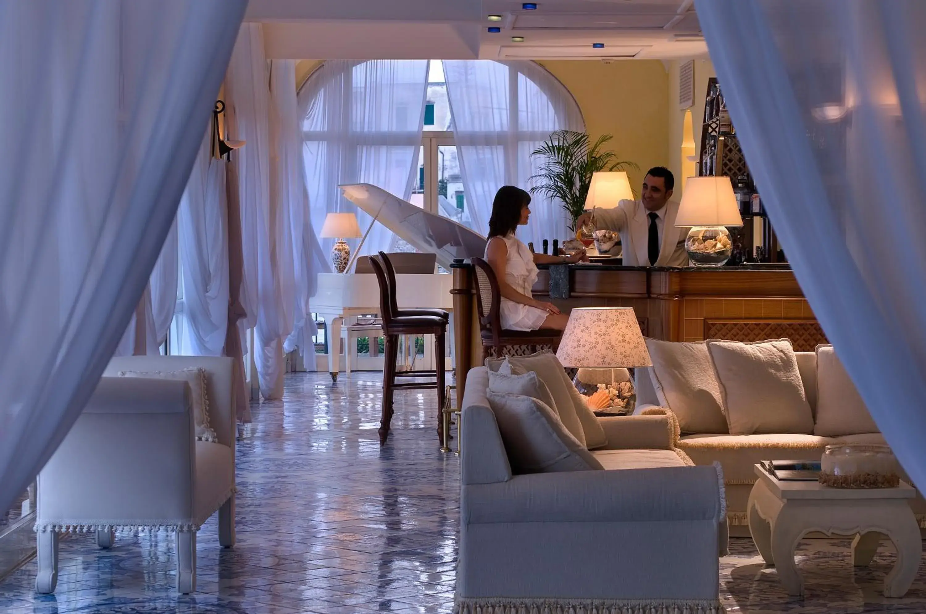 Lounge or bar in Miramare E Castello Lounge or bar in Miramare E Castello