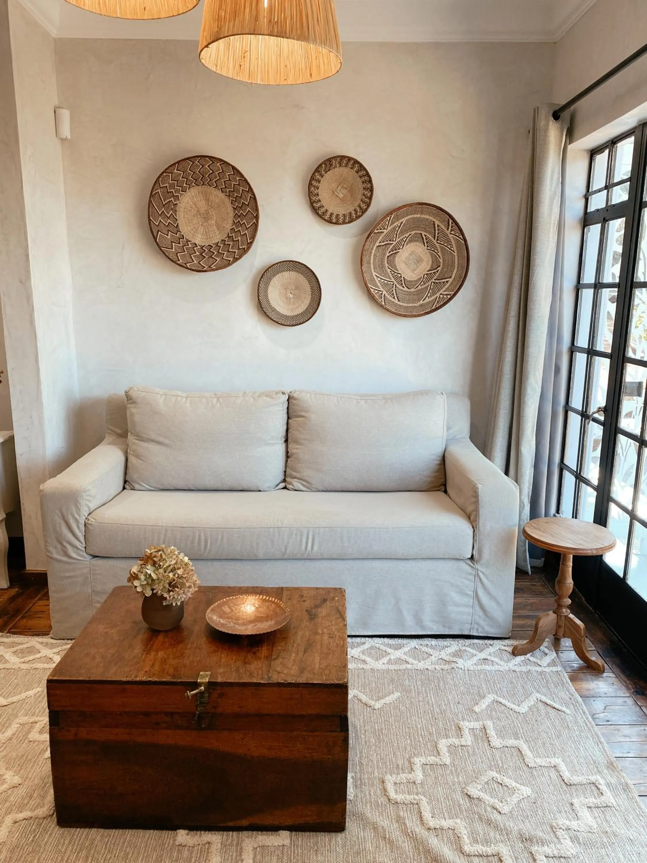 Seating area in Viewpoint Estate Accommodation