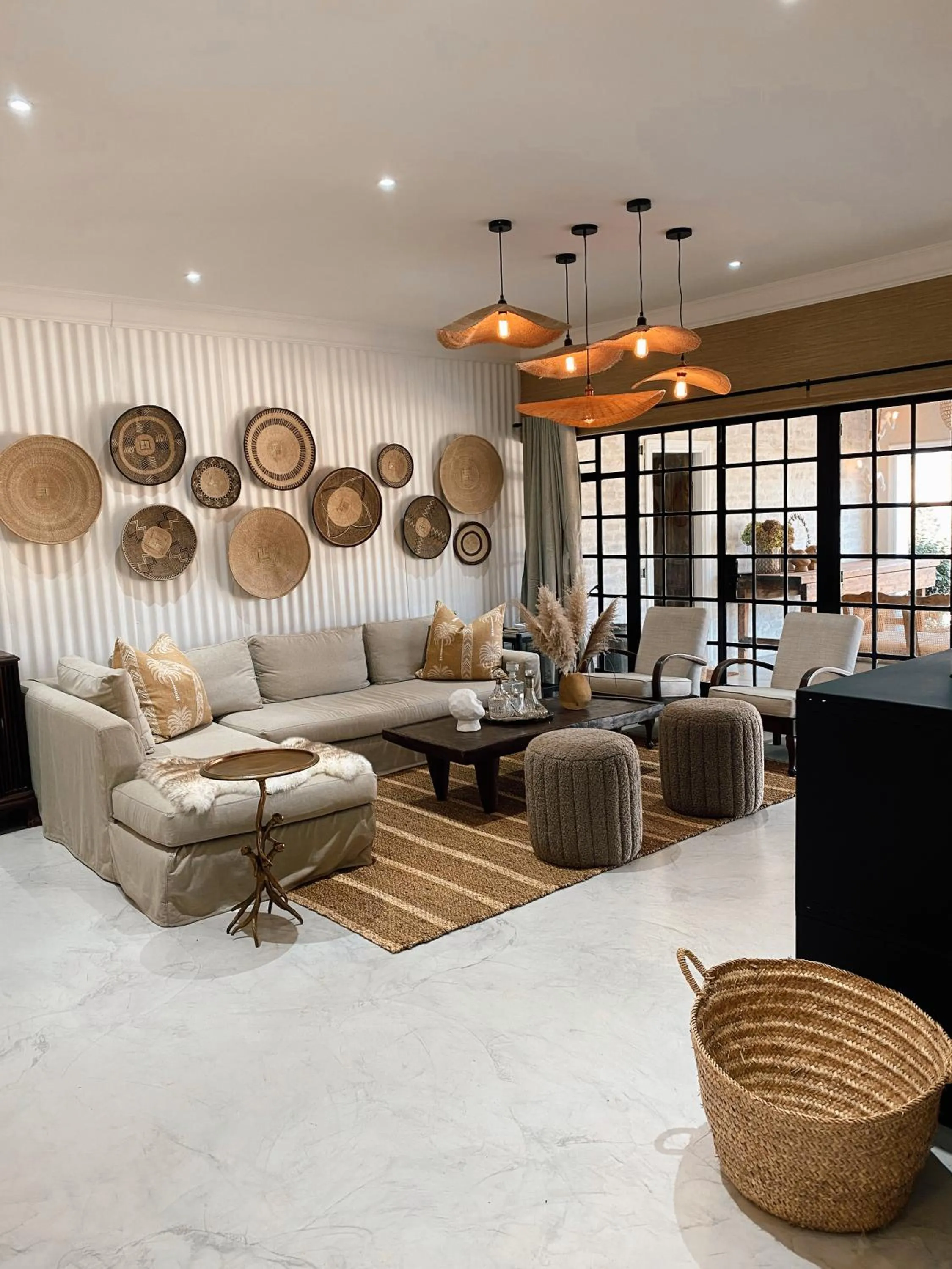 Living room in Viewpoint Estate Accommodation